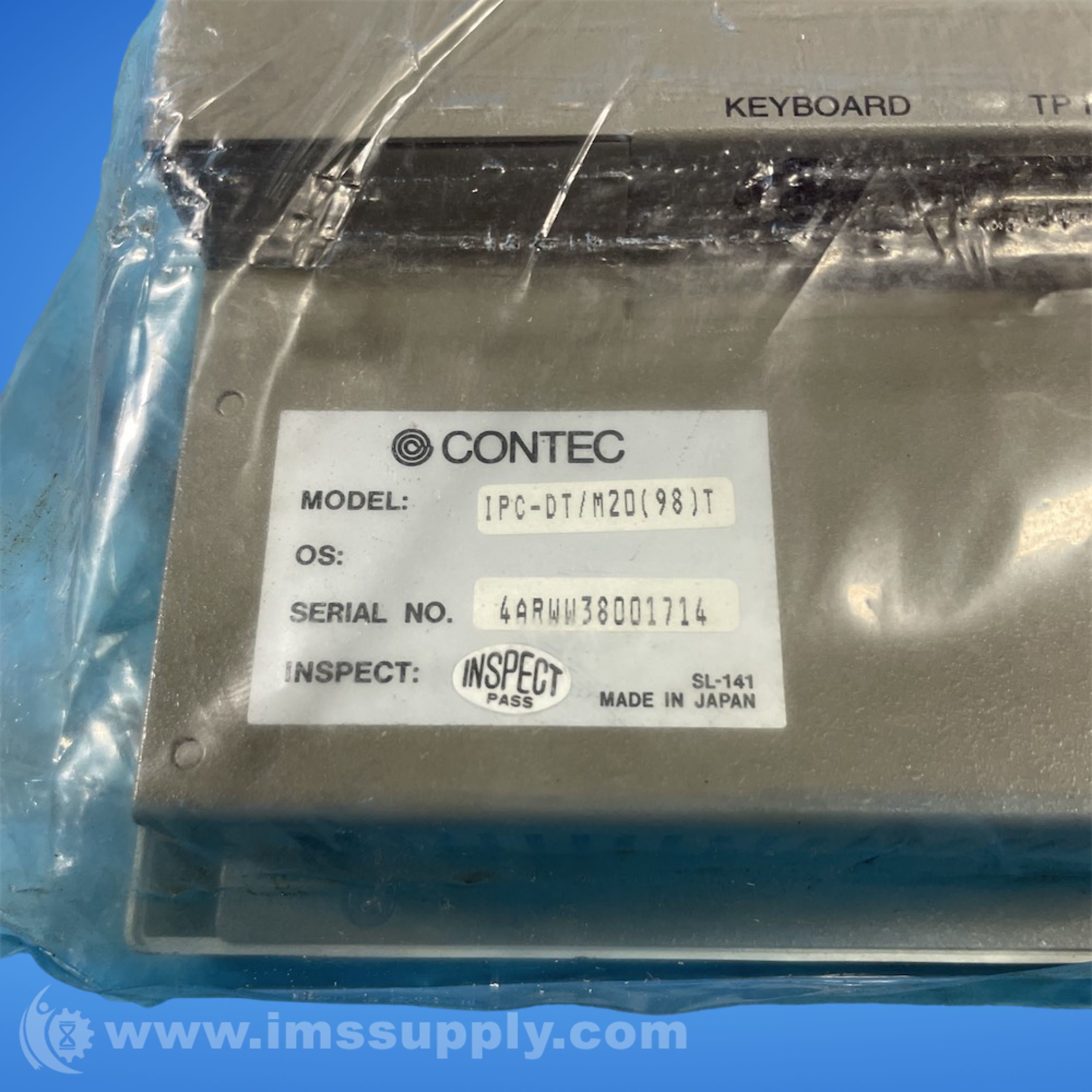 Contec IPC-DT/M20(98)T Touch Screen Display - IMS Supply