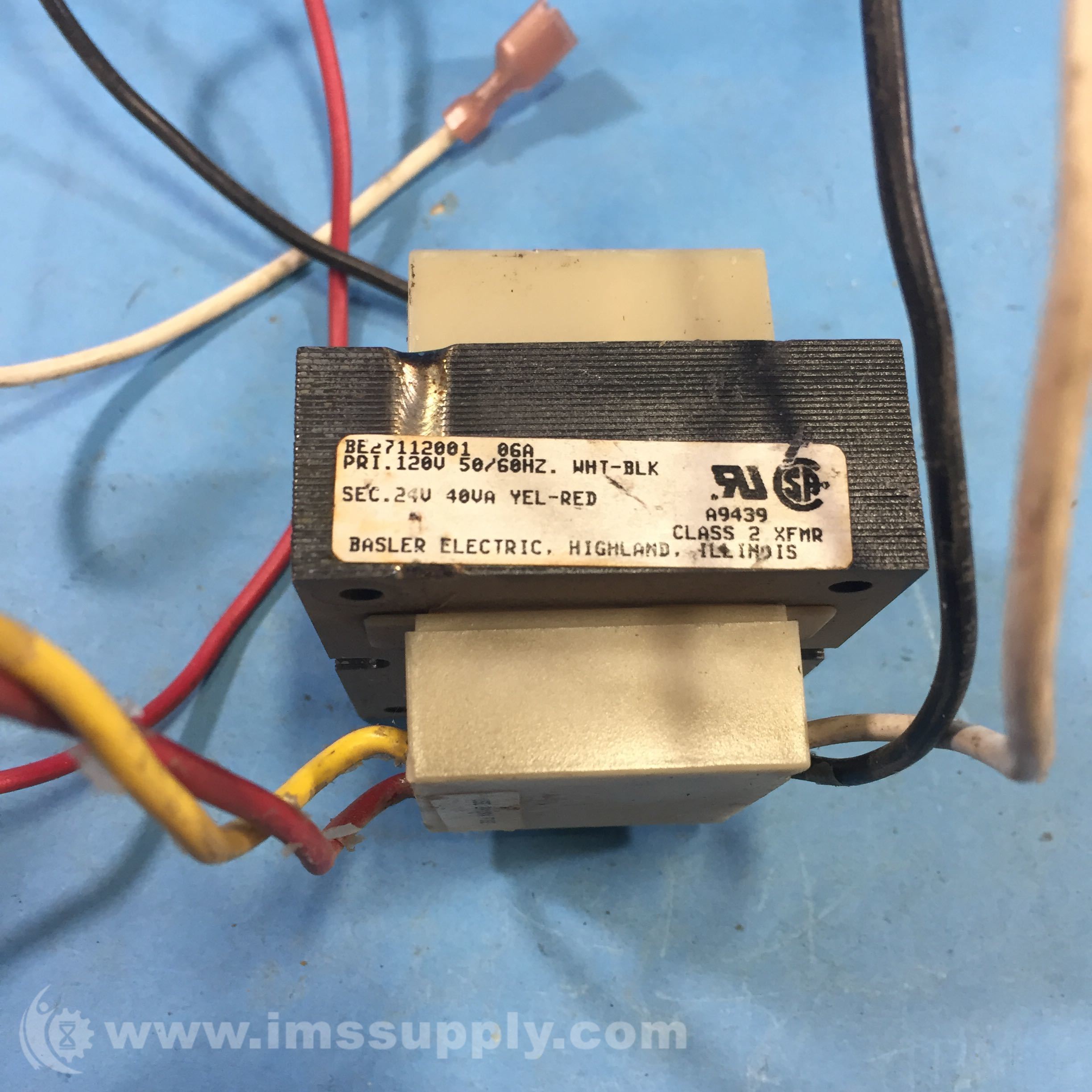Basler Electric BE27112001 Furnace Transformer IMS Supply