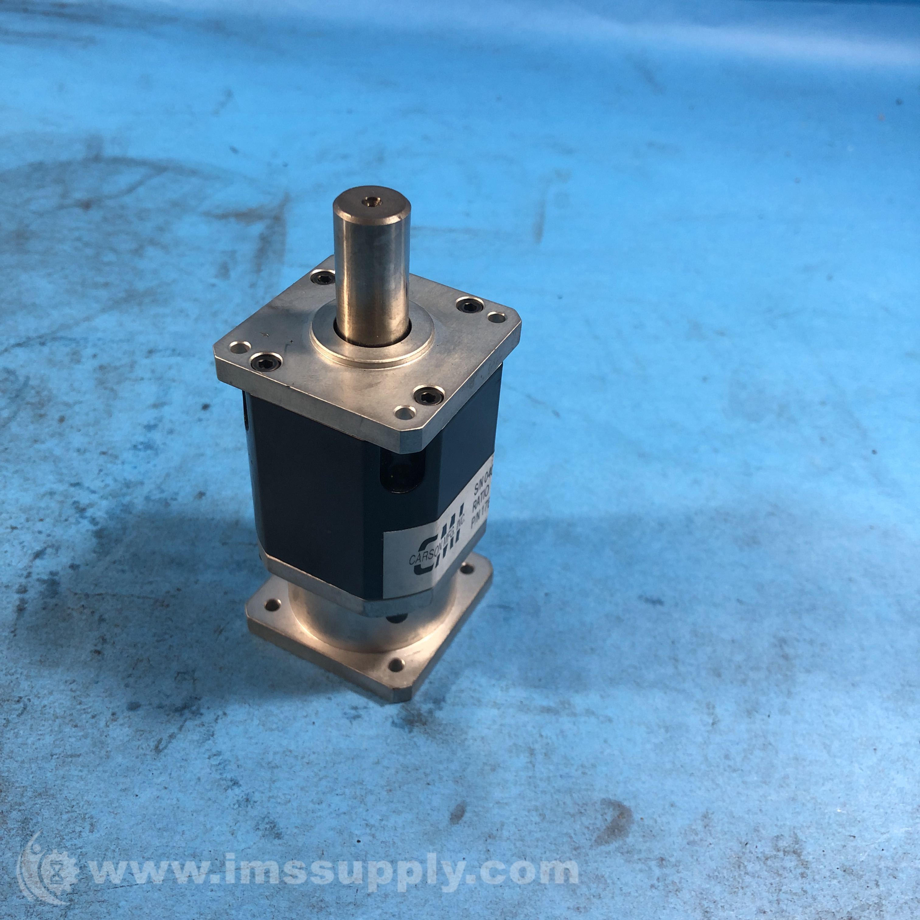 Carson Mfg 17EP010 Single Stage Gearhead, Ratio 10:1 - IMS Supply