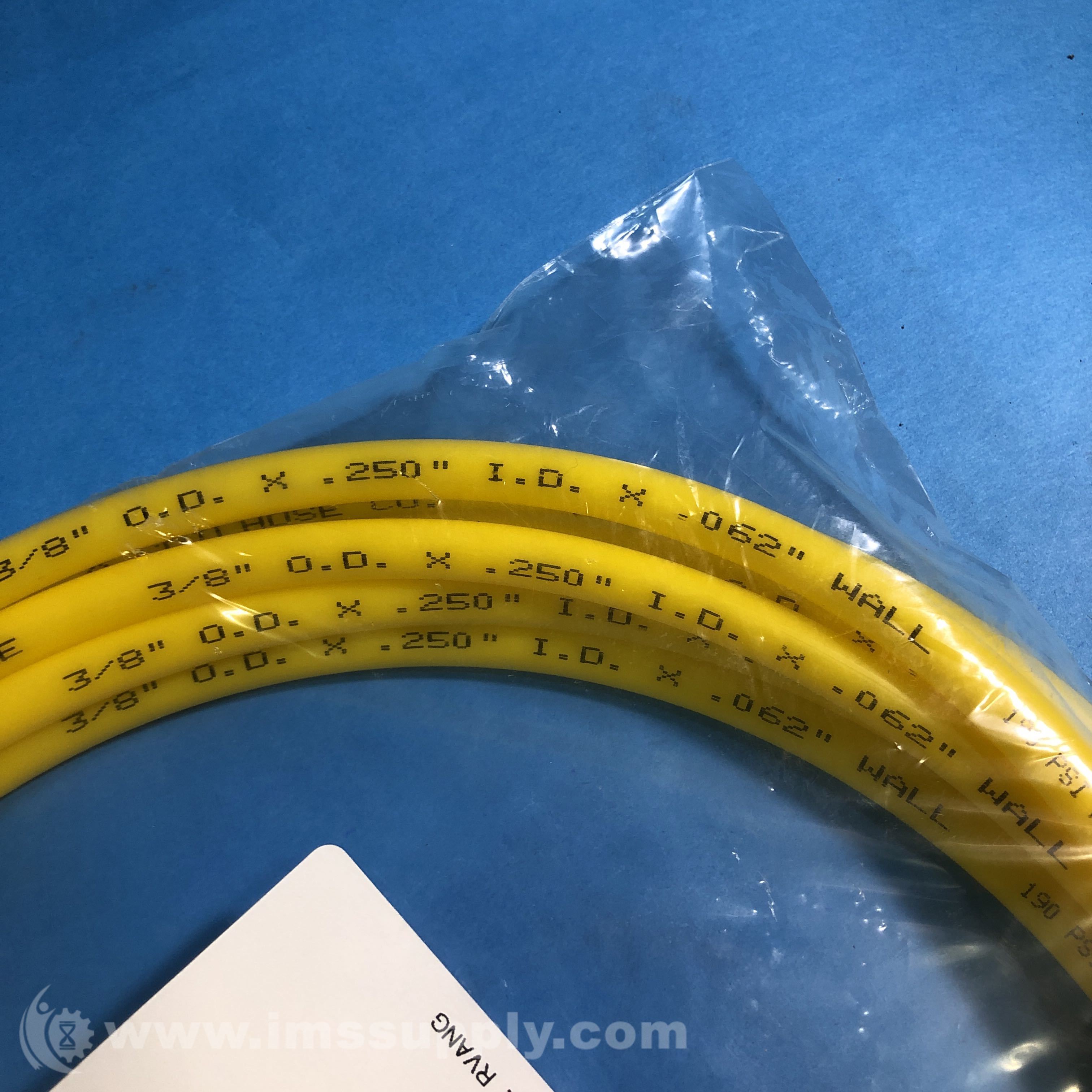 Freelin Wade 1A07408 Yellow Polyethylene Tubing IMS Supply