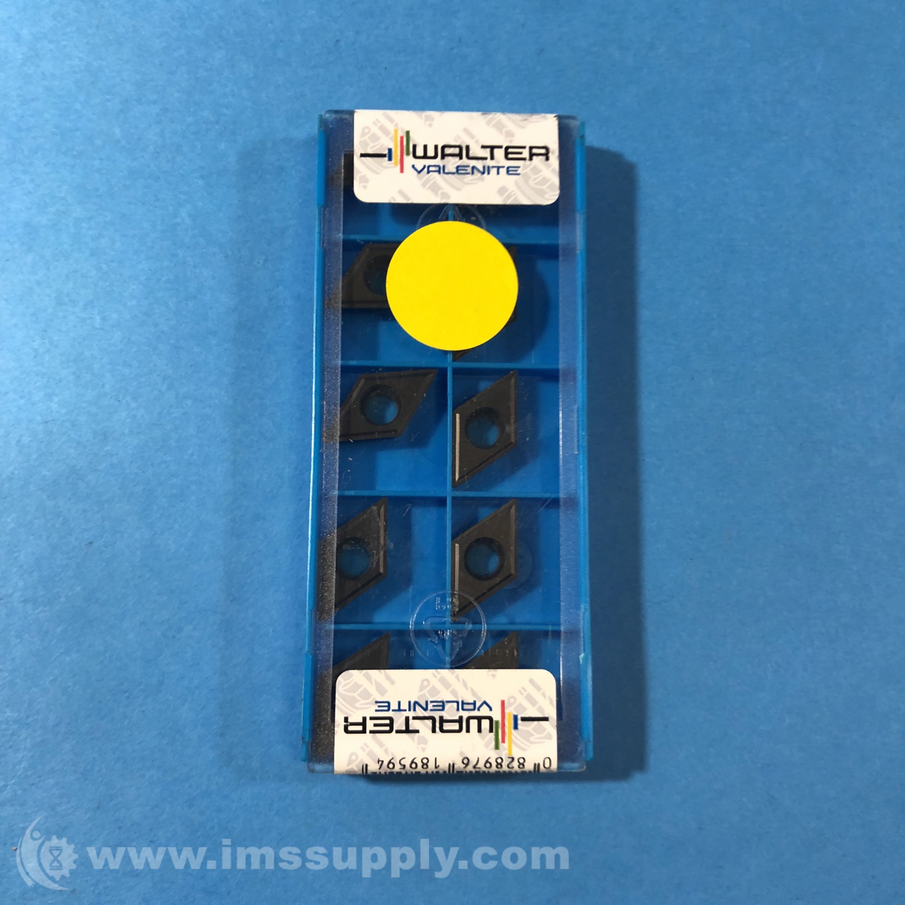 WalterValenite DPMT 11T304PM1 Carbide Insert, Pack of 10 IMS Supply