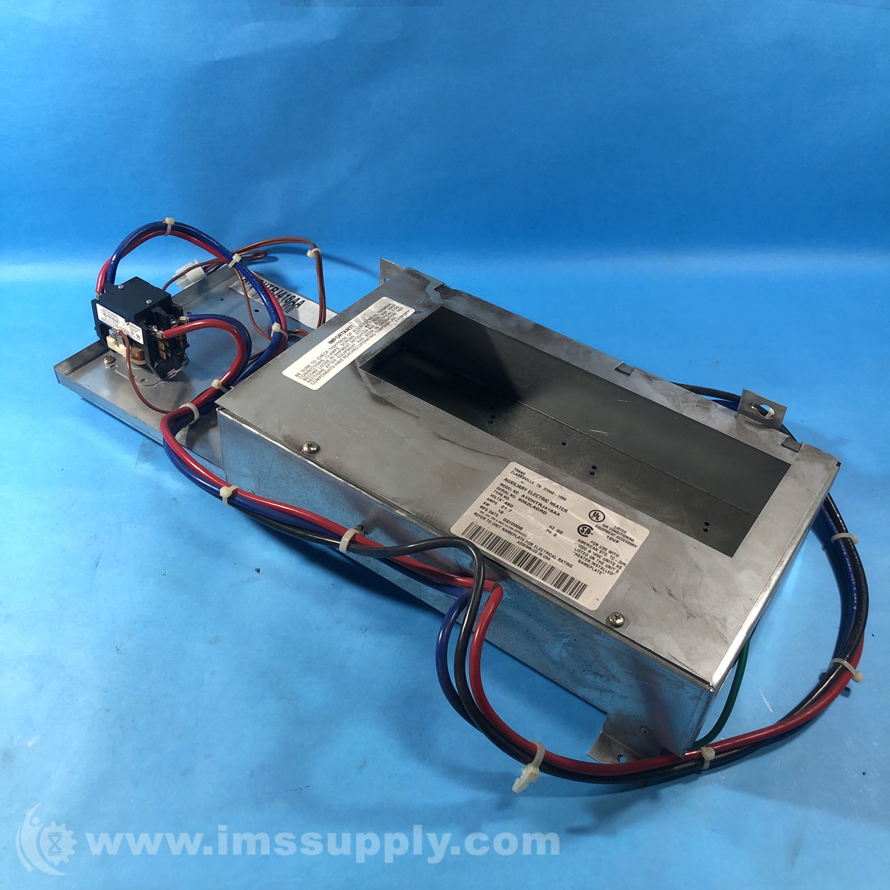 Trane AYDHTRJ418AA Auxiliary Electric Heater IMS Supply