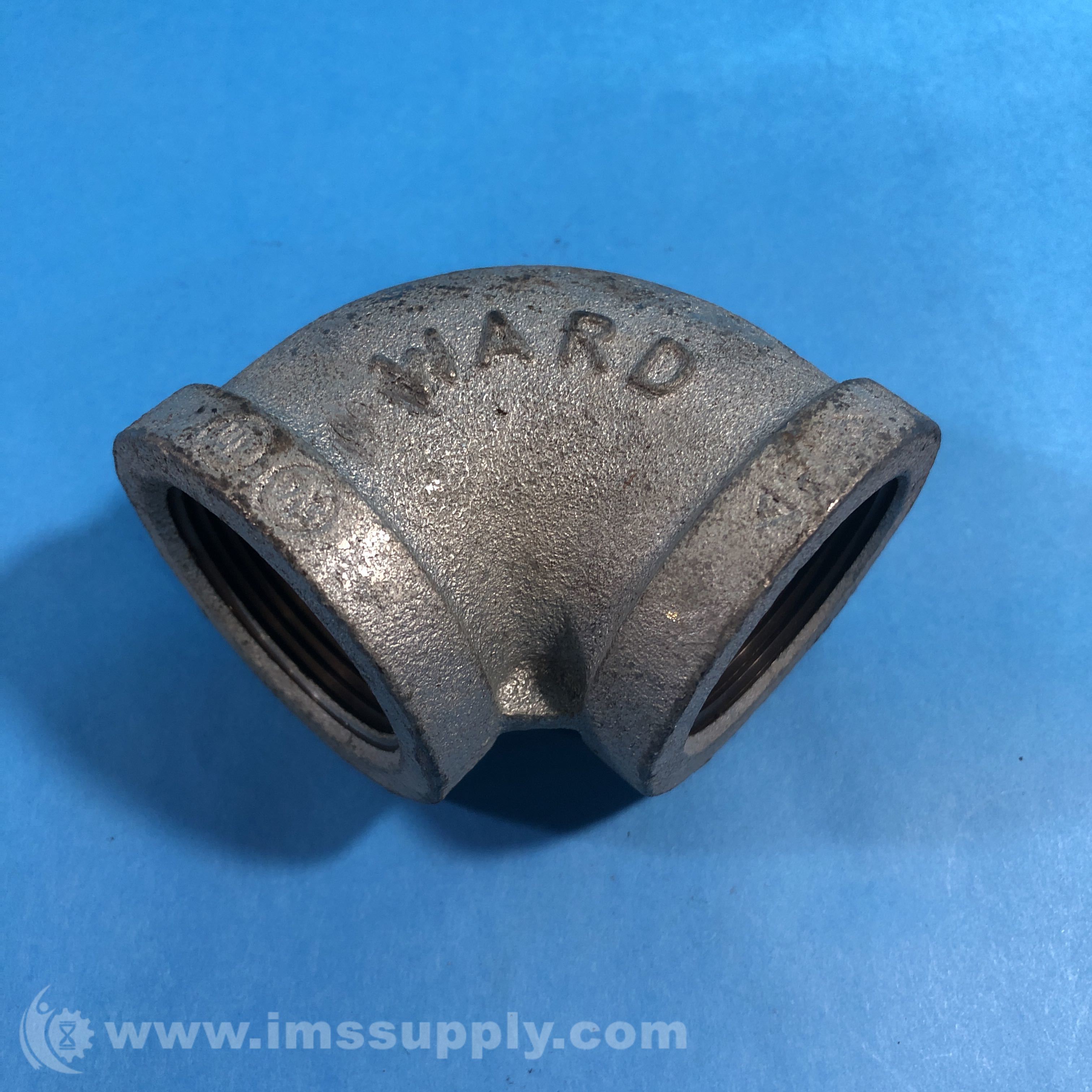 Ward 90 Degree Malleable Iron Elbow Pipe Fitting IMS Supply