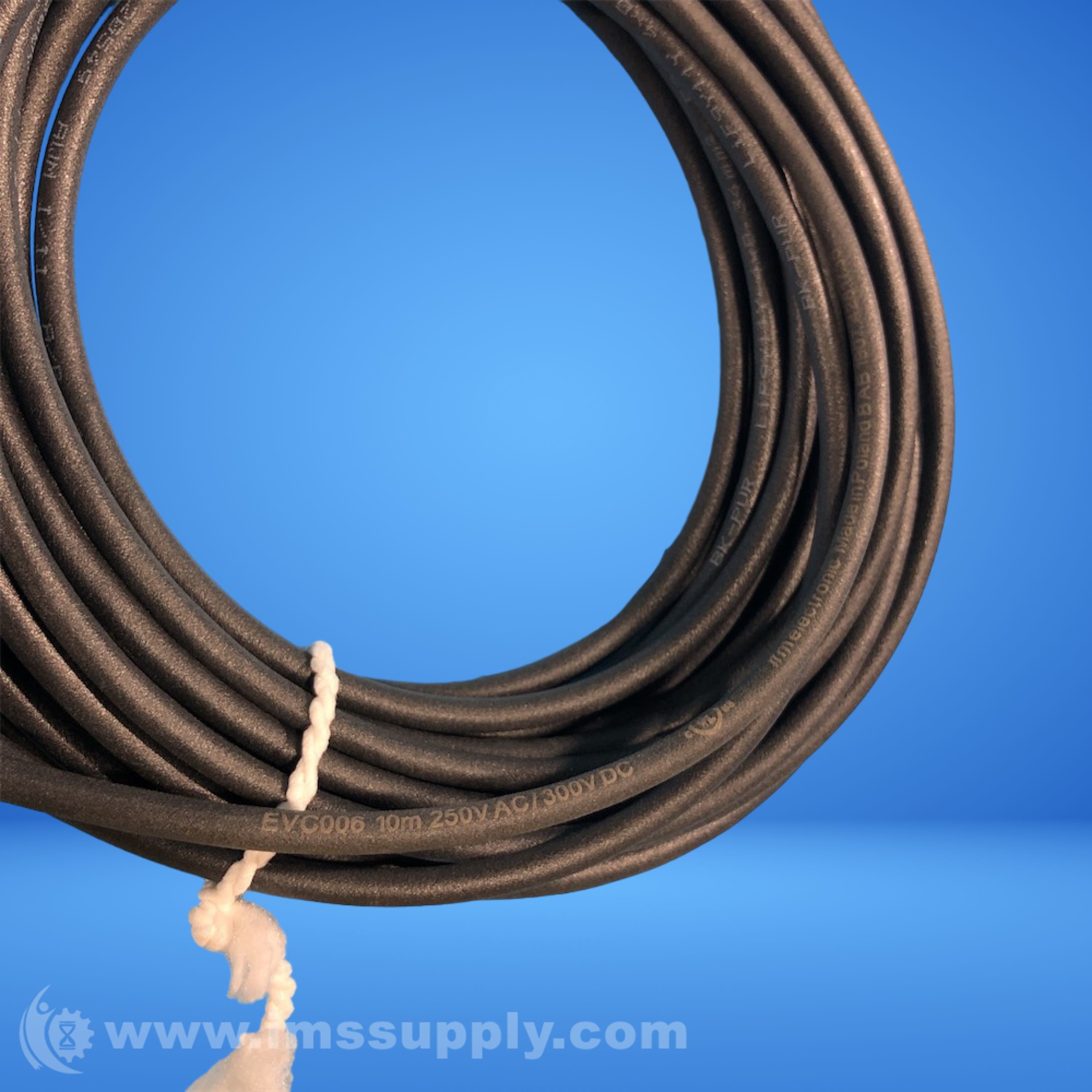 Ifm EVC006 Female Cordset, 250V AC / 300V DC, 22 AWG, 10M - IMS Supply
