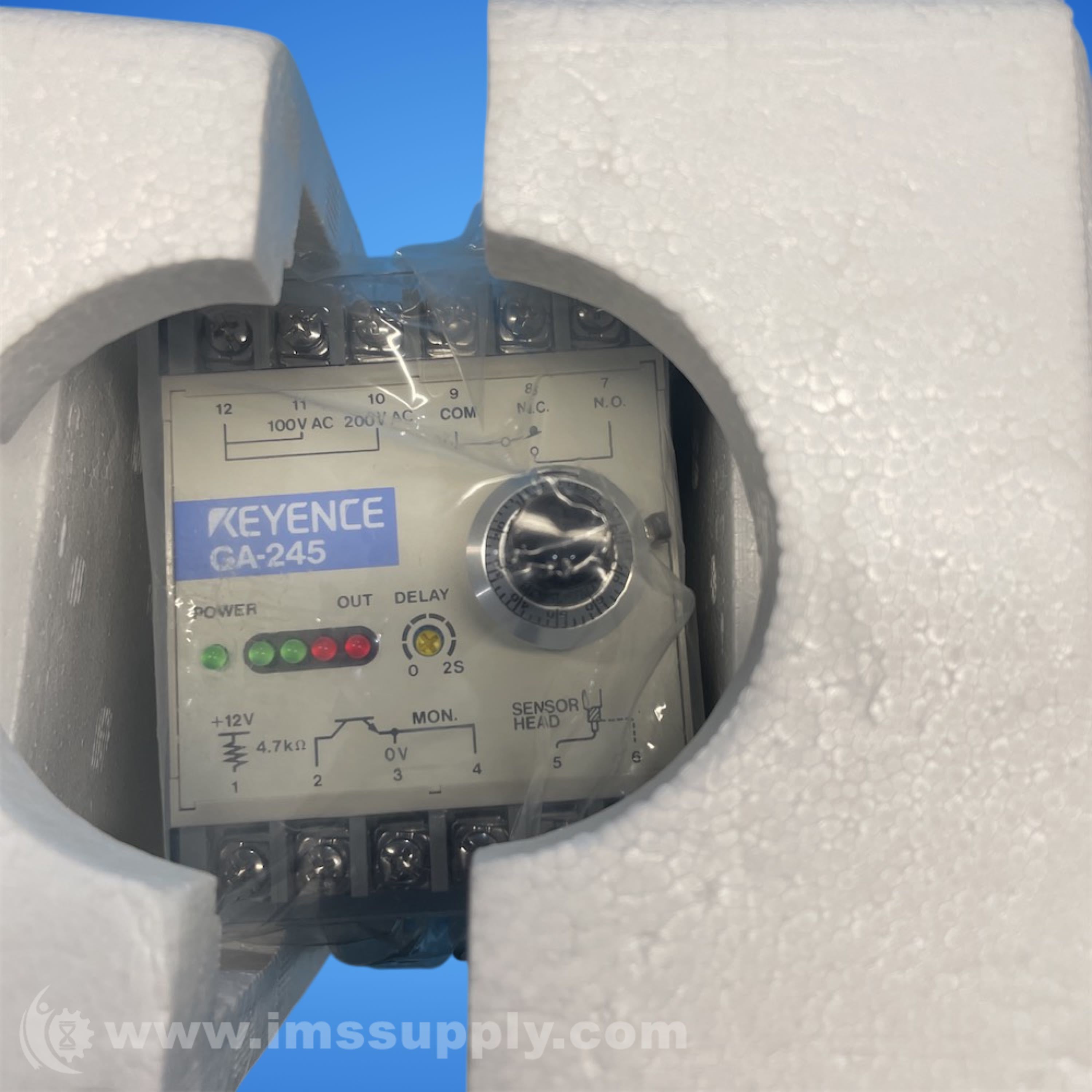 Keyence GA-245 Vibration Sensor Amplifier - IMS Supply