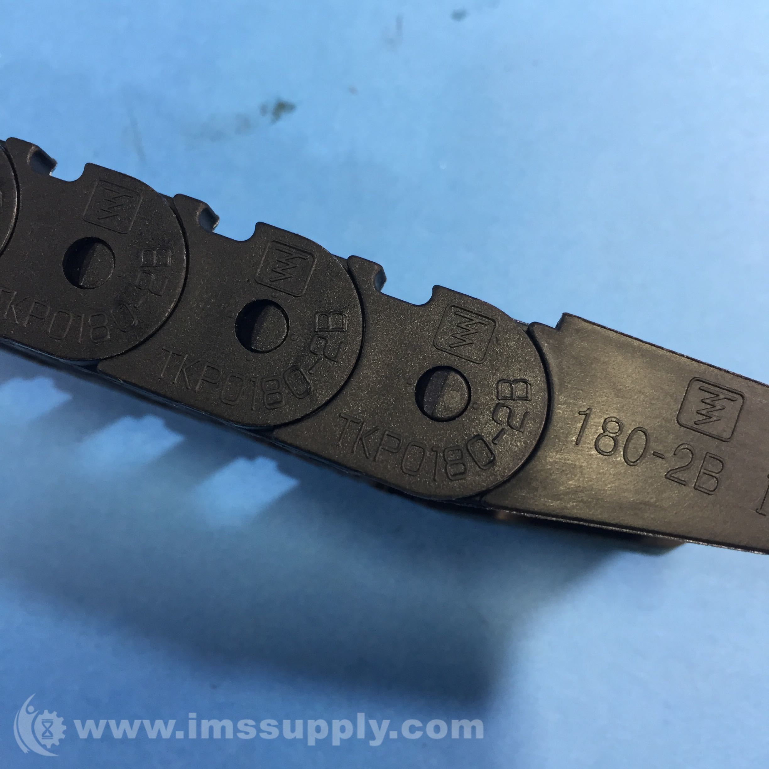 Okso TKP0180-2B Plastic Cable Carrier Chain Link, 14 Link, - IMS Supply
