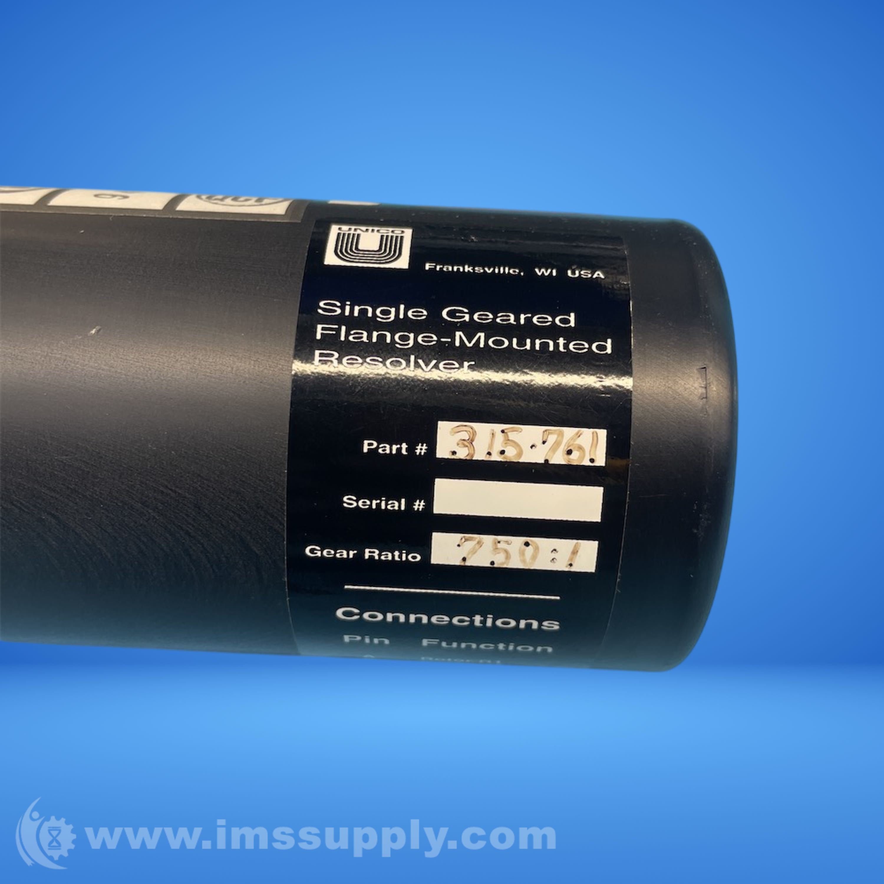 Unico 315-761.00 Resolver - IMS Supply