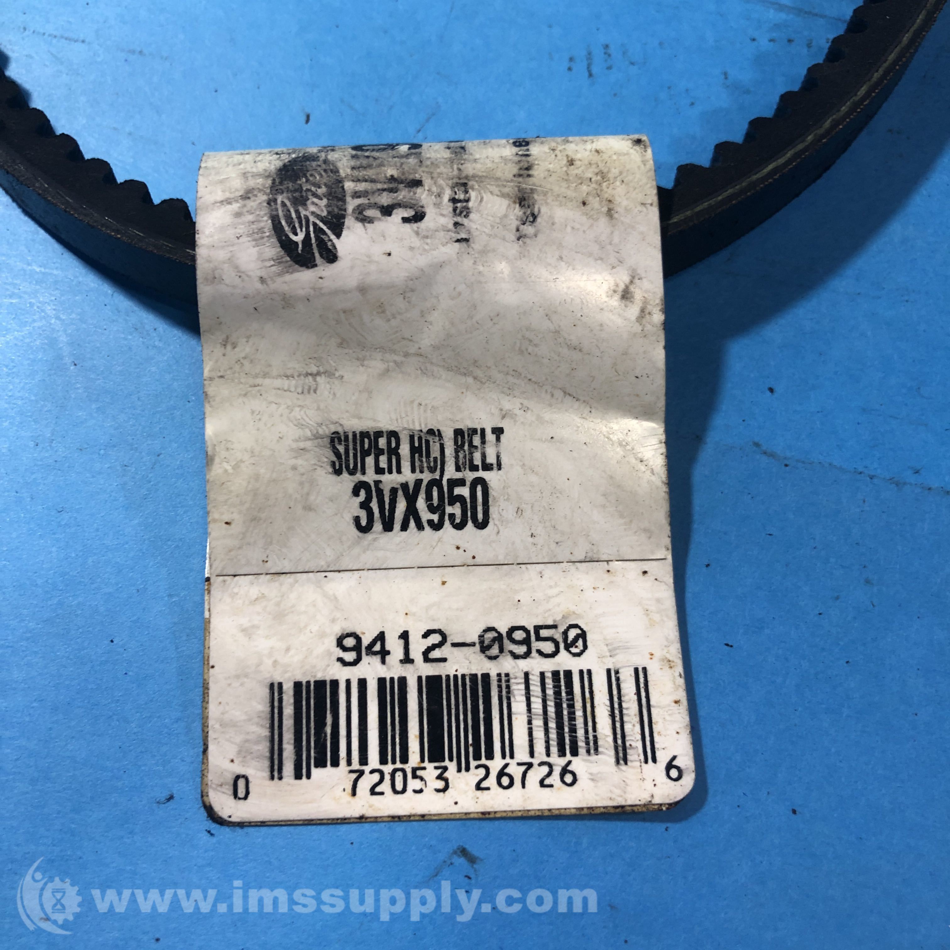 D&D DURA-EXTREME 3VX950 Cogged V-belt