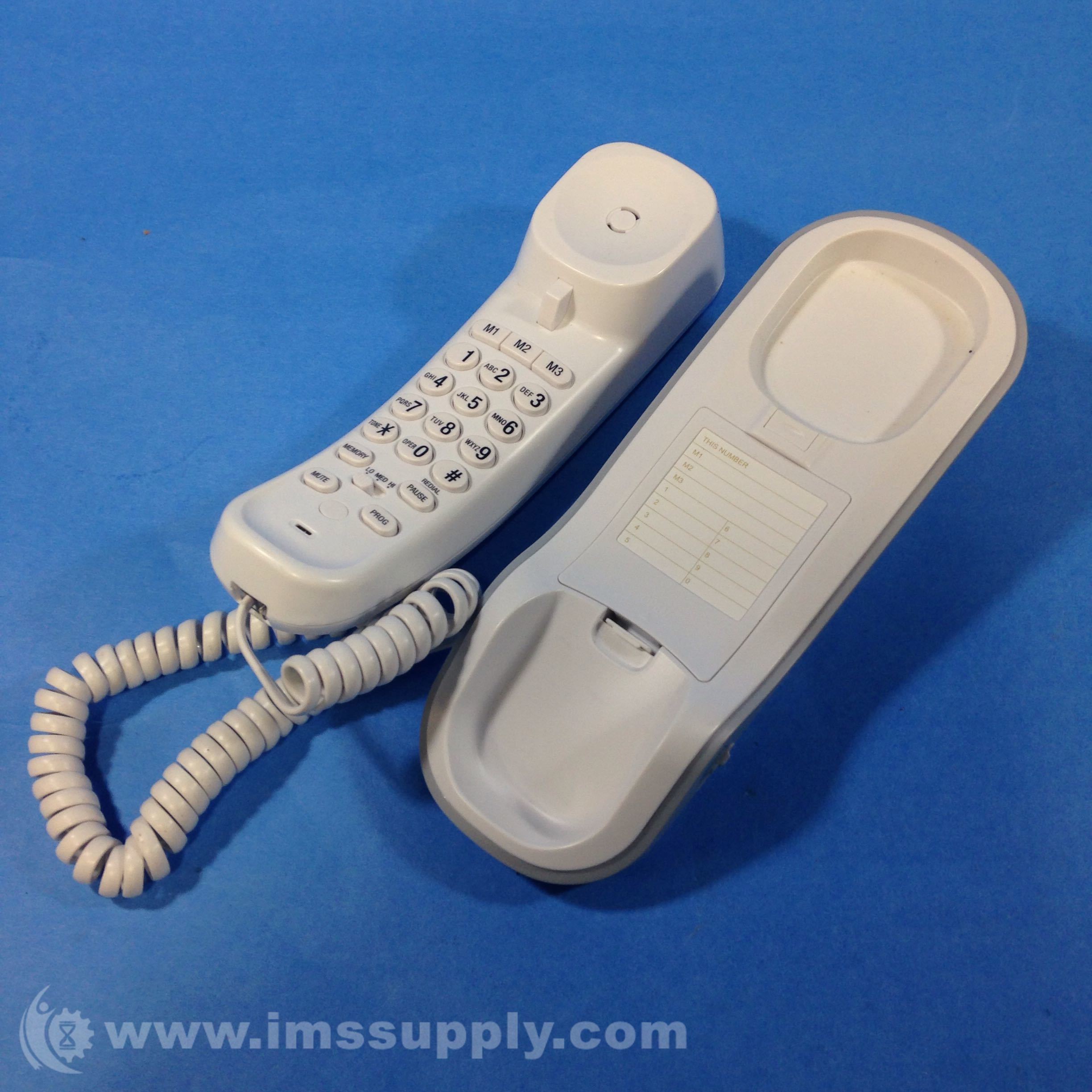 AT&T TR1909 Trimline Corded Phone with Caller ID IMS Supply
