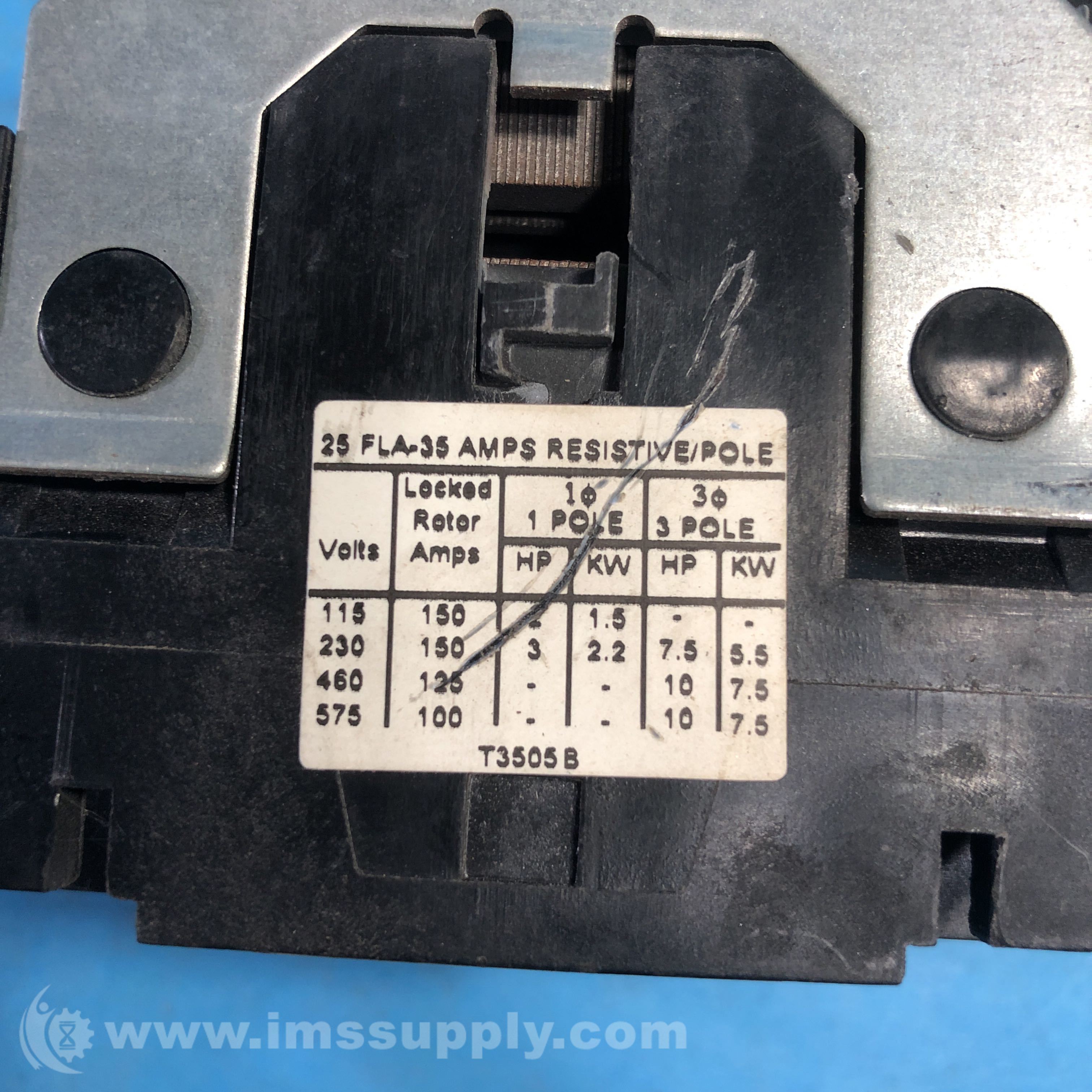 Cutler Hammer C25end425 Series A1 Contactor Series A1 25a Ims Supply