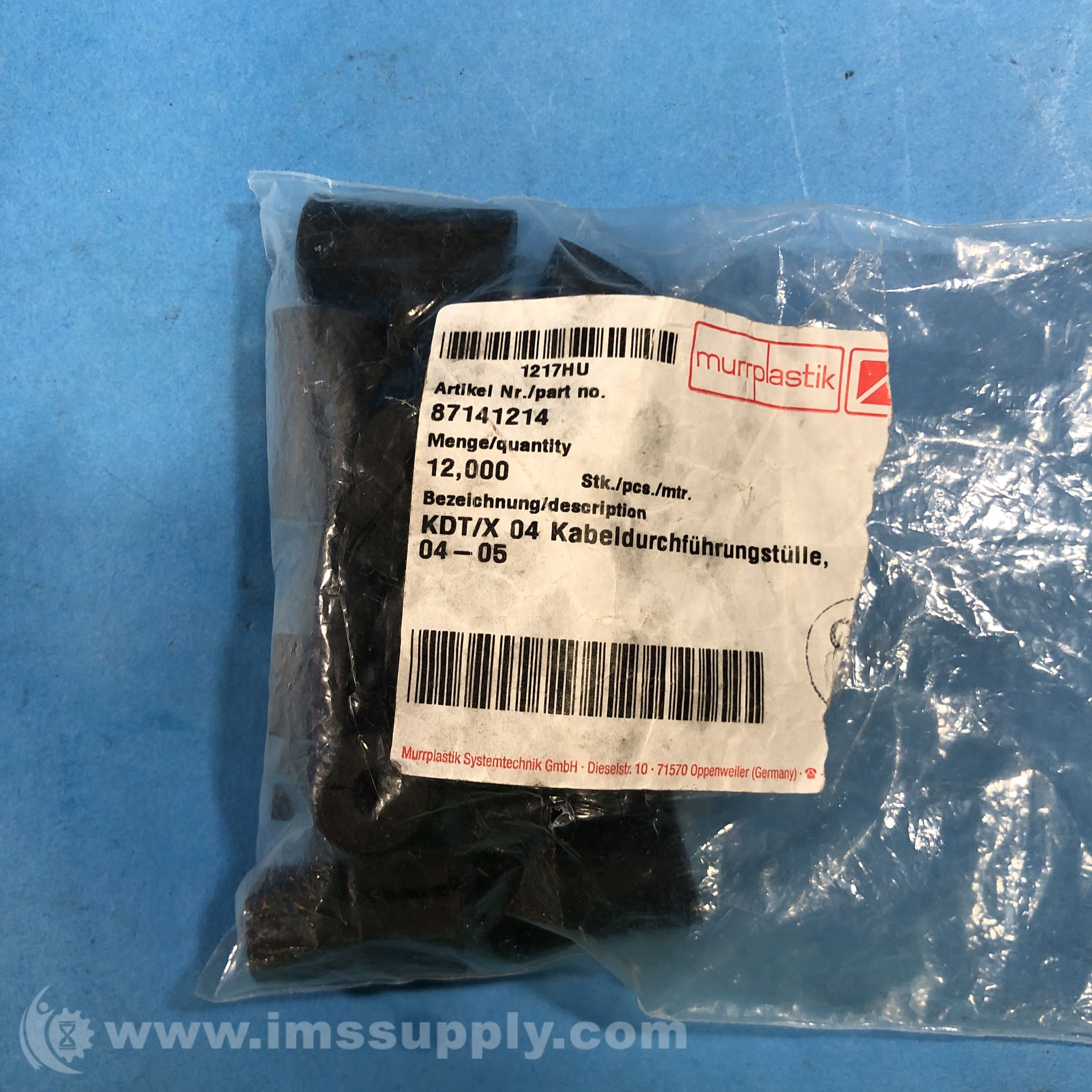 Murrplastik 87141214 Bag of 12 Grommets - IMS Supply