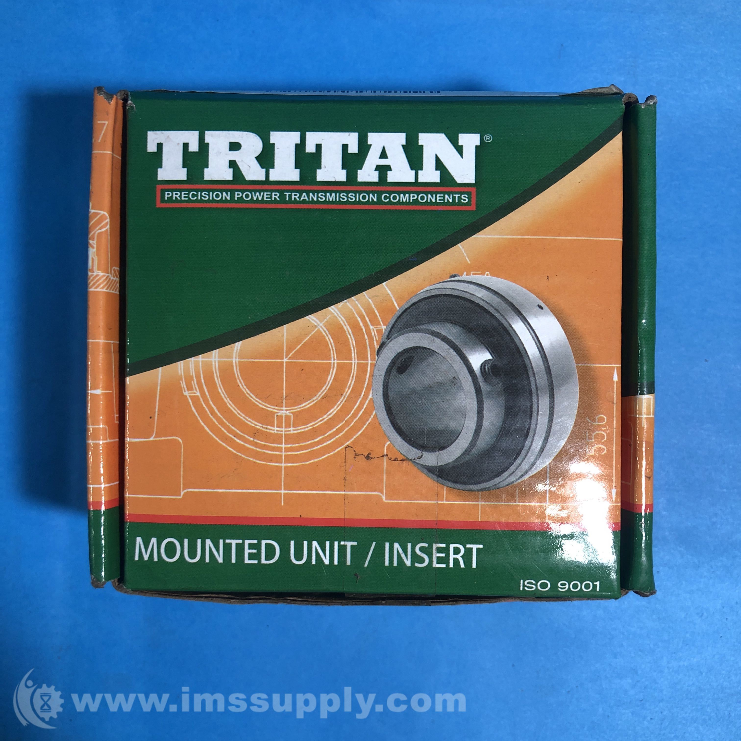 Tritan UC21031 Precision Insert Ball Bearing IMS Supply