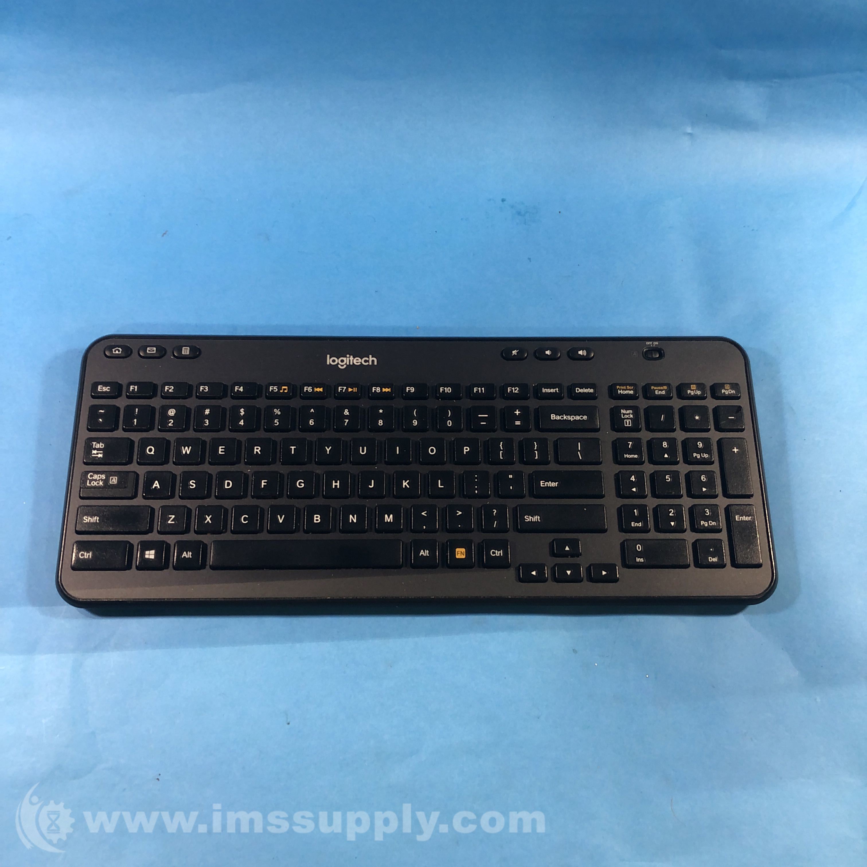 Logitech K360 820007637 Wireless Keyboard Black IMS Supply