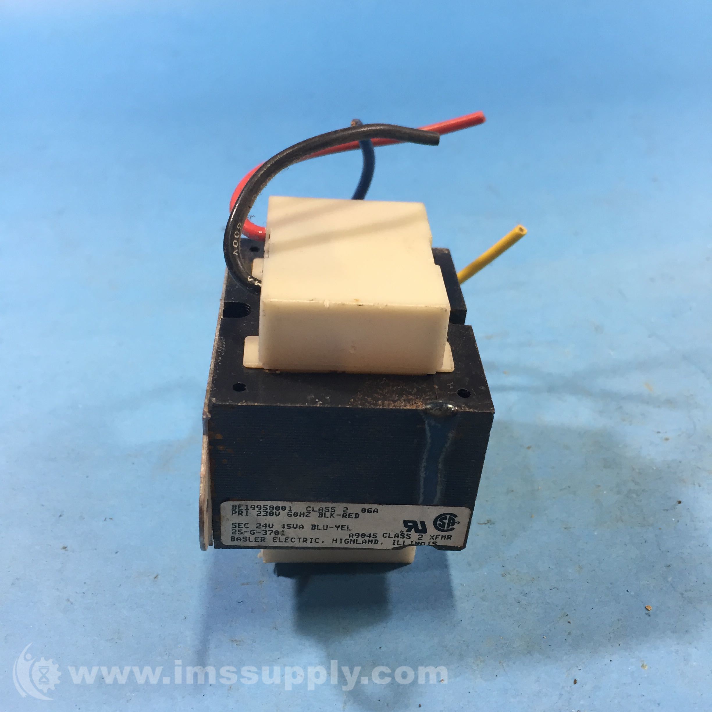 Basler Electric BE19958001 Transformer, Class 2 IMS Supply
