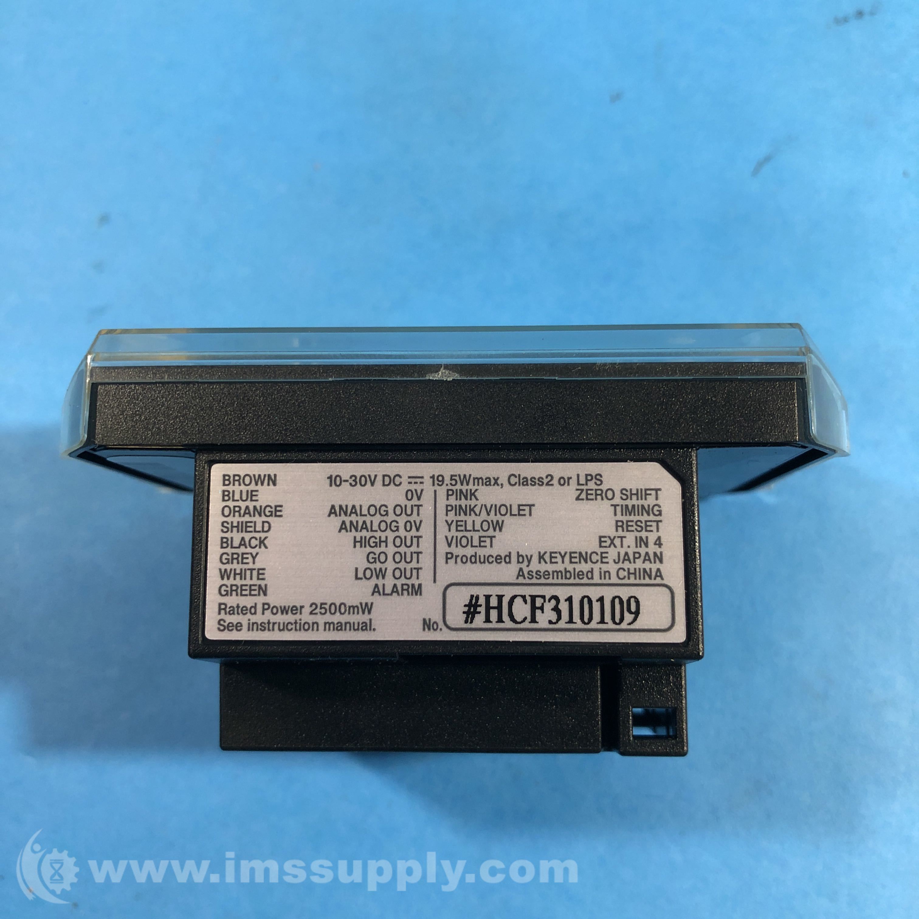 Keyence IL-1500 Laser Sensor Amplifier Unit - IMS Supply