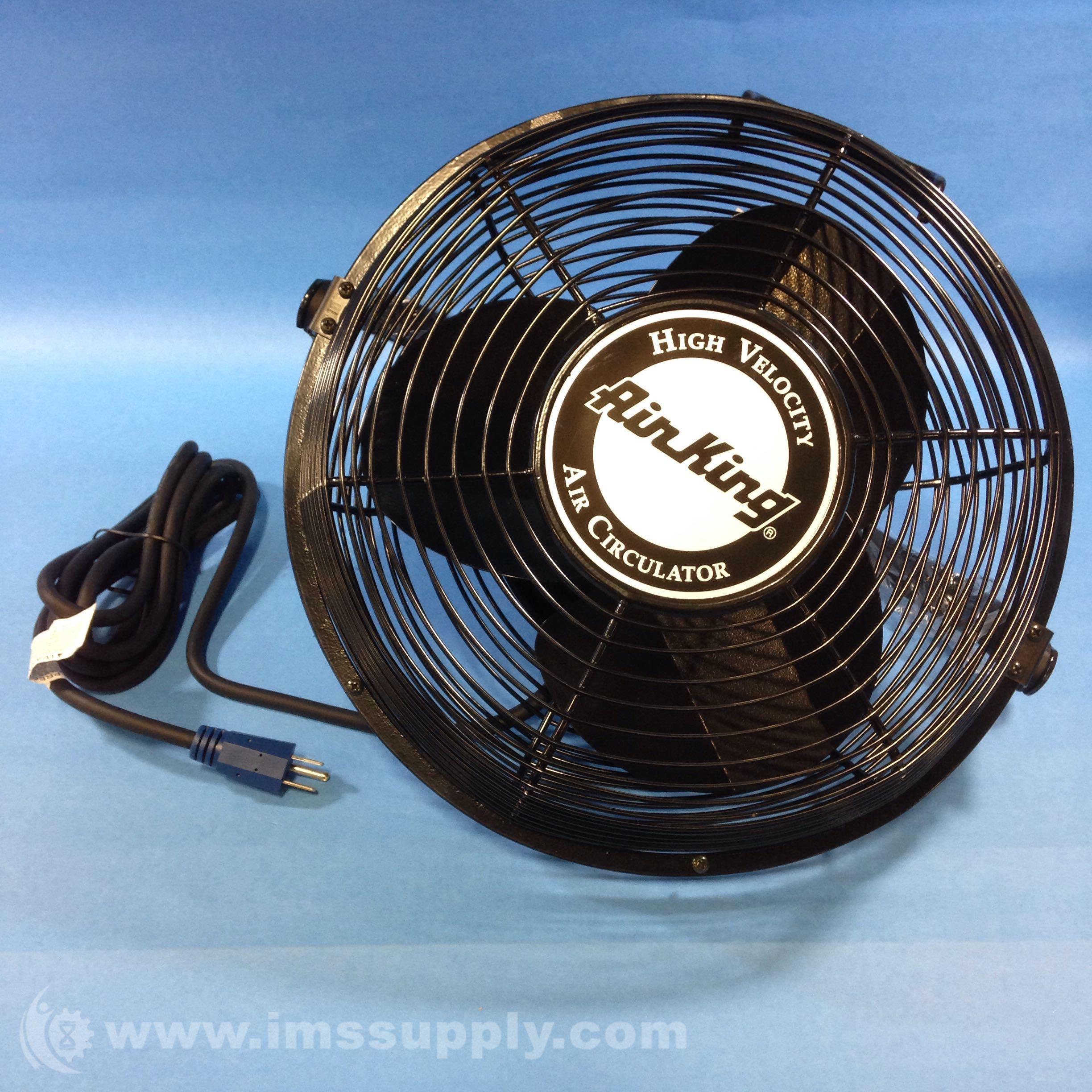 Intertek AIRKING MODEL 9312 Steel MultiMount Wall Fan IMS Supply