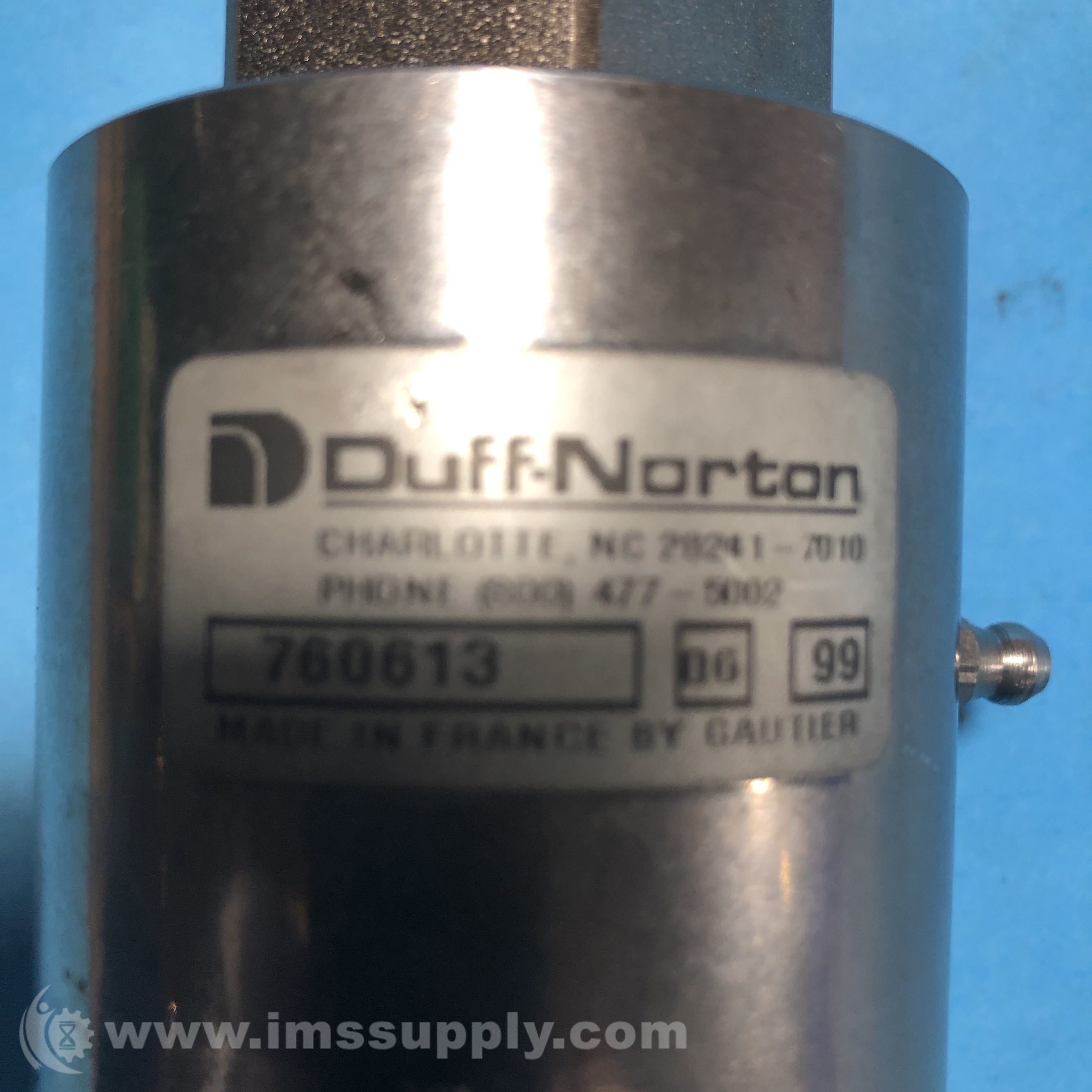 Duff Norton 760613 Two Port Rotary Union IMS Supply