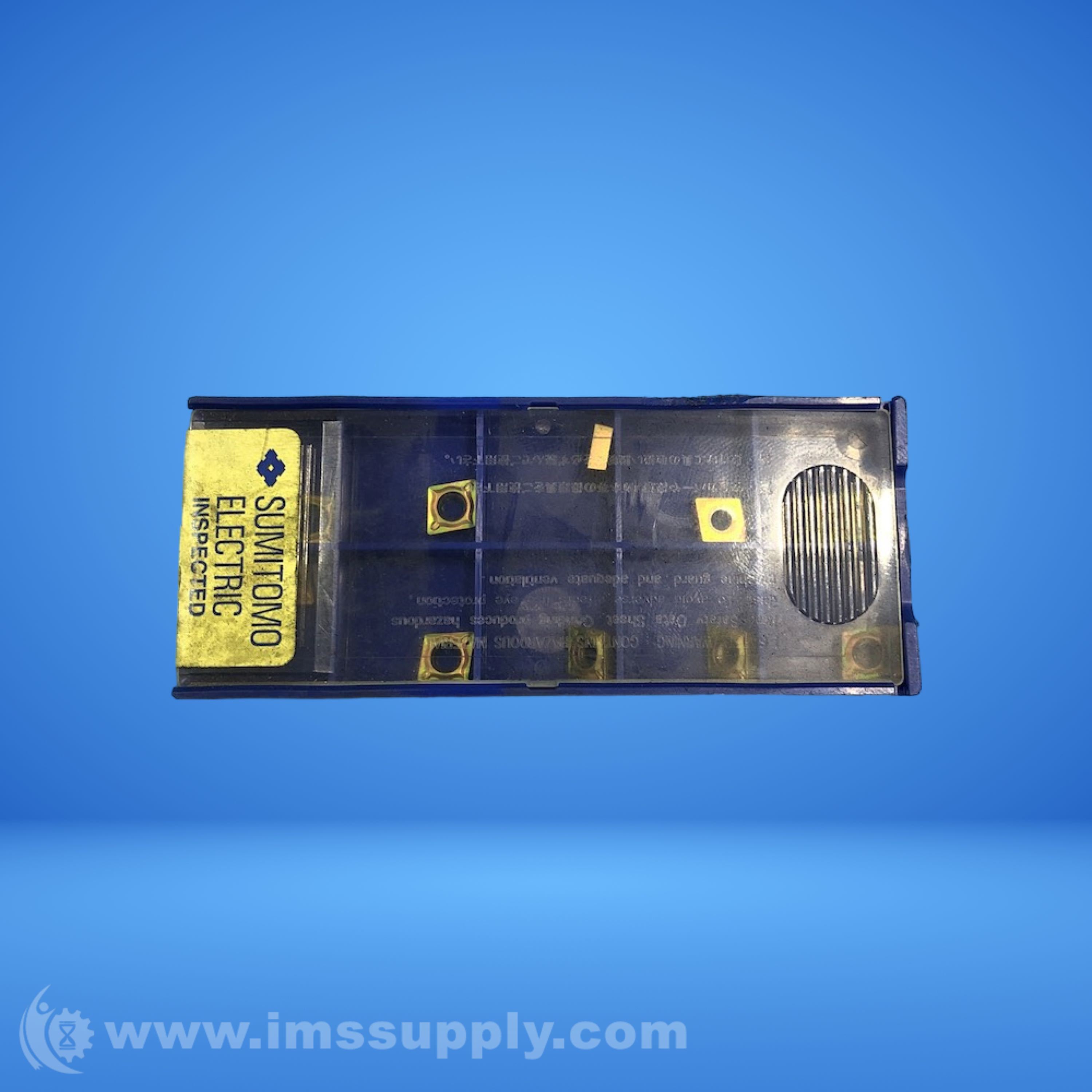 Sumitomo Electric Industries CCMT060204N-SU Box of 10 Inserts - IMS Supply