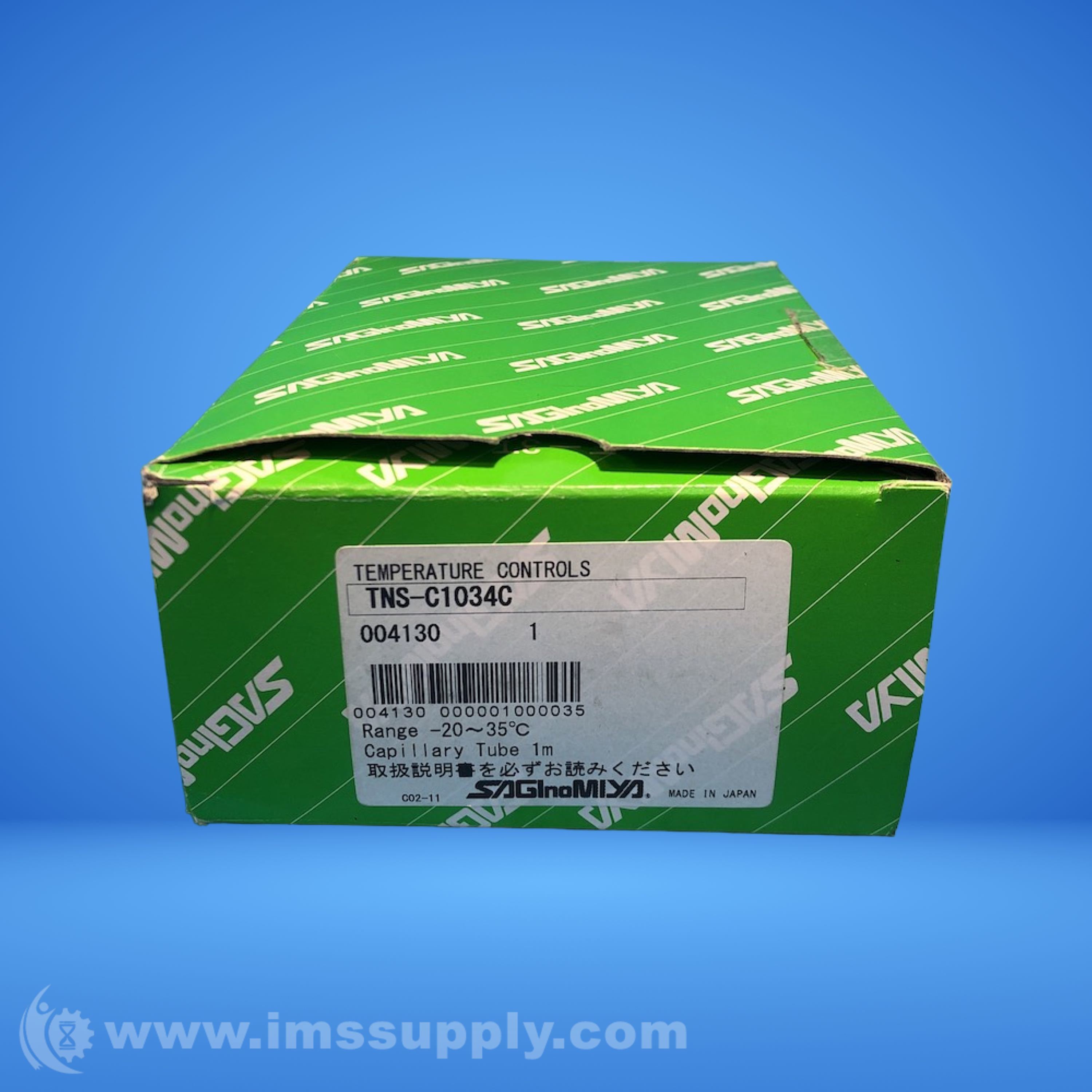 Saginomiya TNS-C1034C Temperature Controls - IMS Supply
