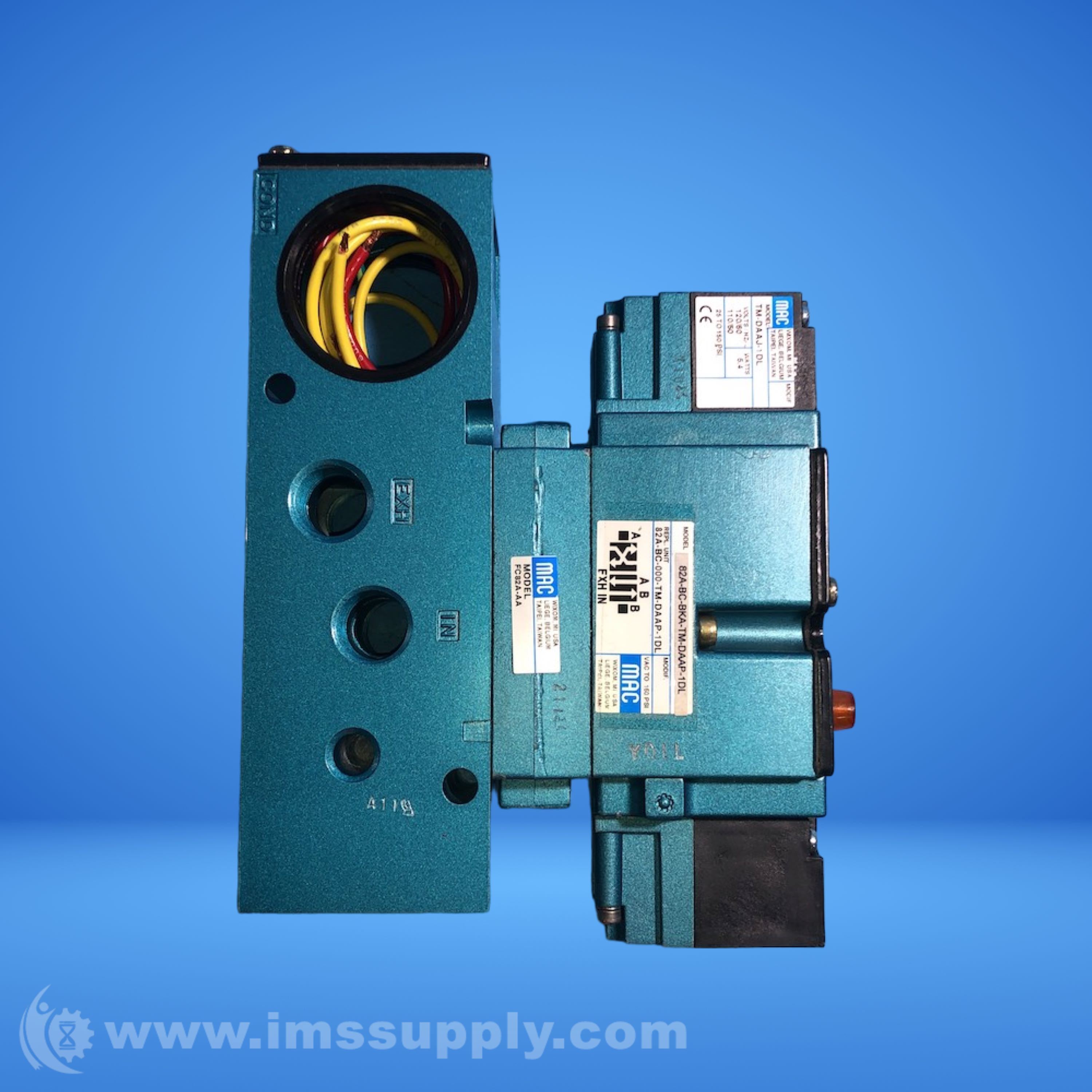 MAC Valves Inc 82A-BA-BKA-TM-DAAP-1DA Solenoid Valve - IMS Supply