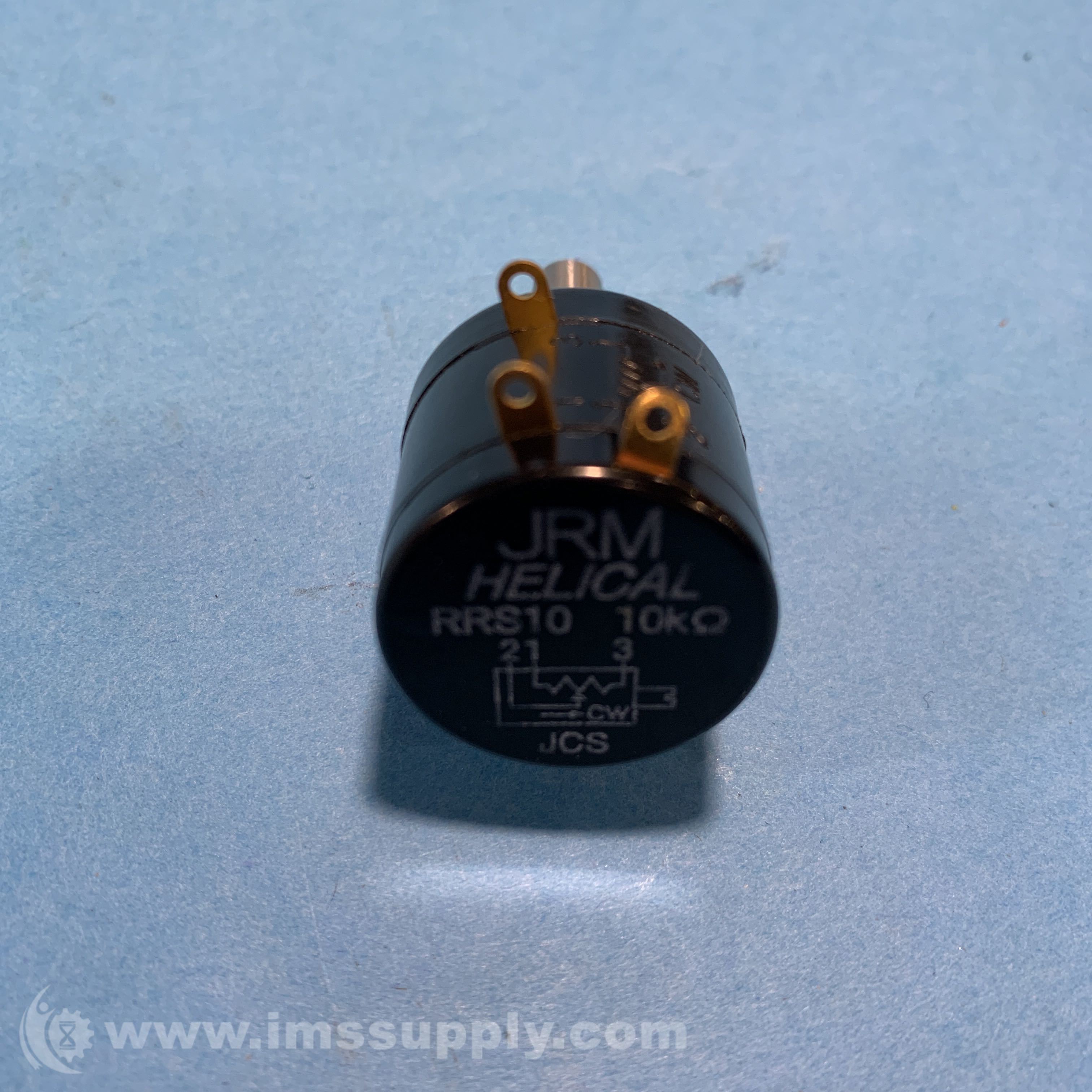 Jrm RRS10 10k Ohm Multi-Turn Potentiometer - IMS Supply