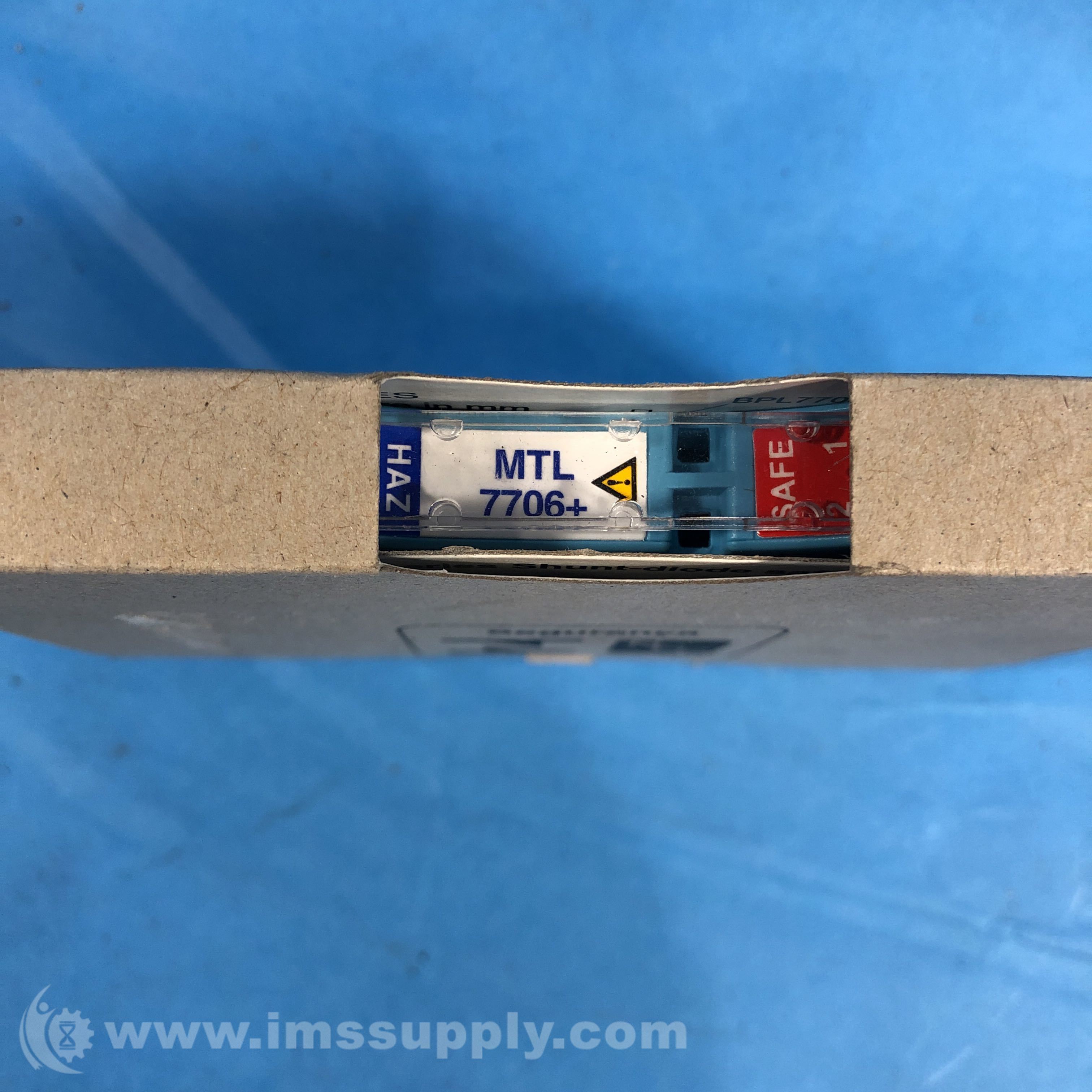 MTL Instruments Inc MTL7706+ Intrinsically Safe Zener Barrier IMS Supply