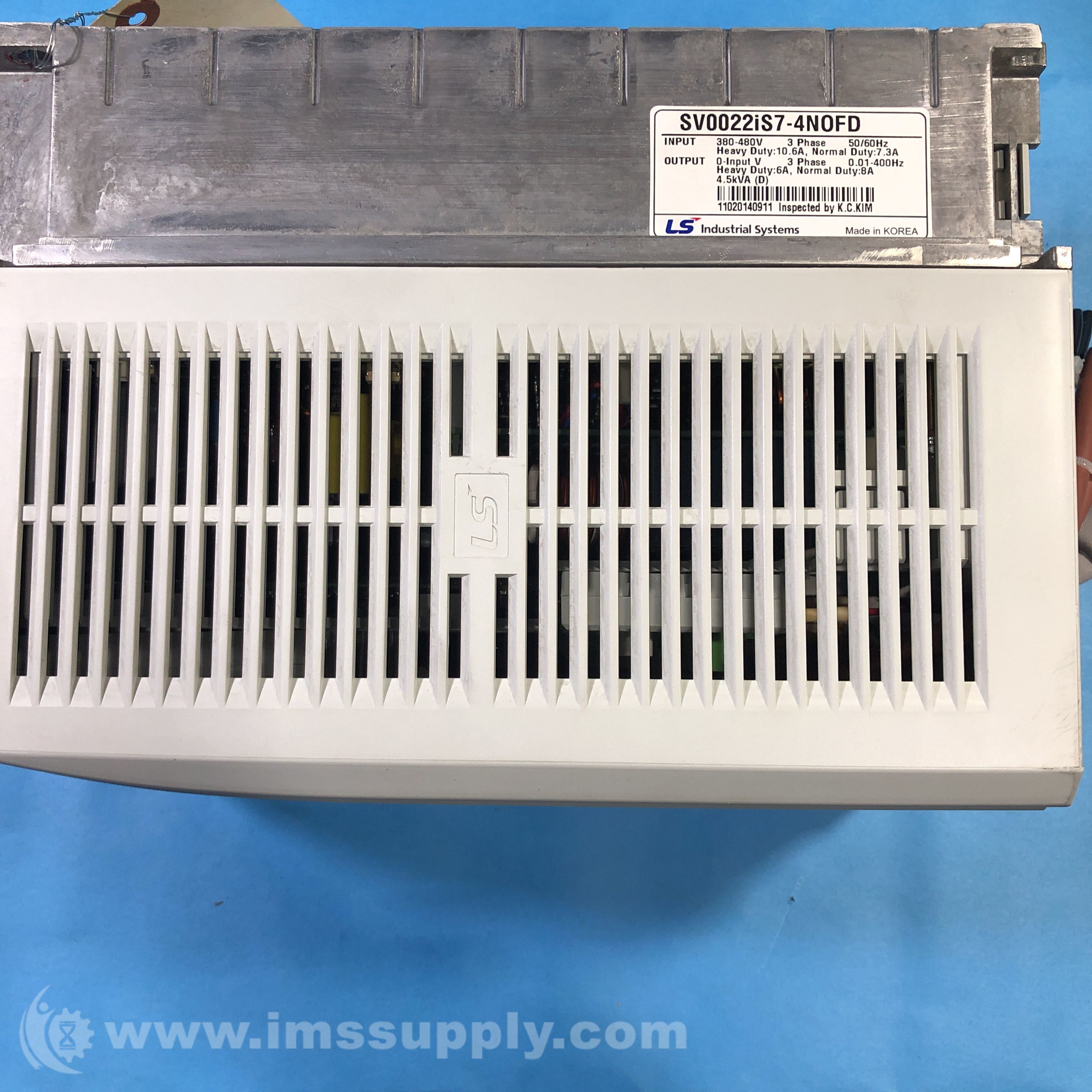 LS SV0022IS7-4NOFD AC Inverter Drive - IMS Supply