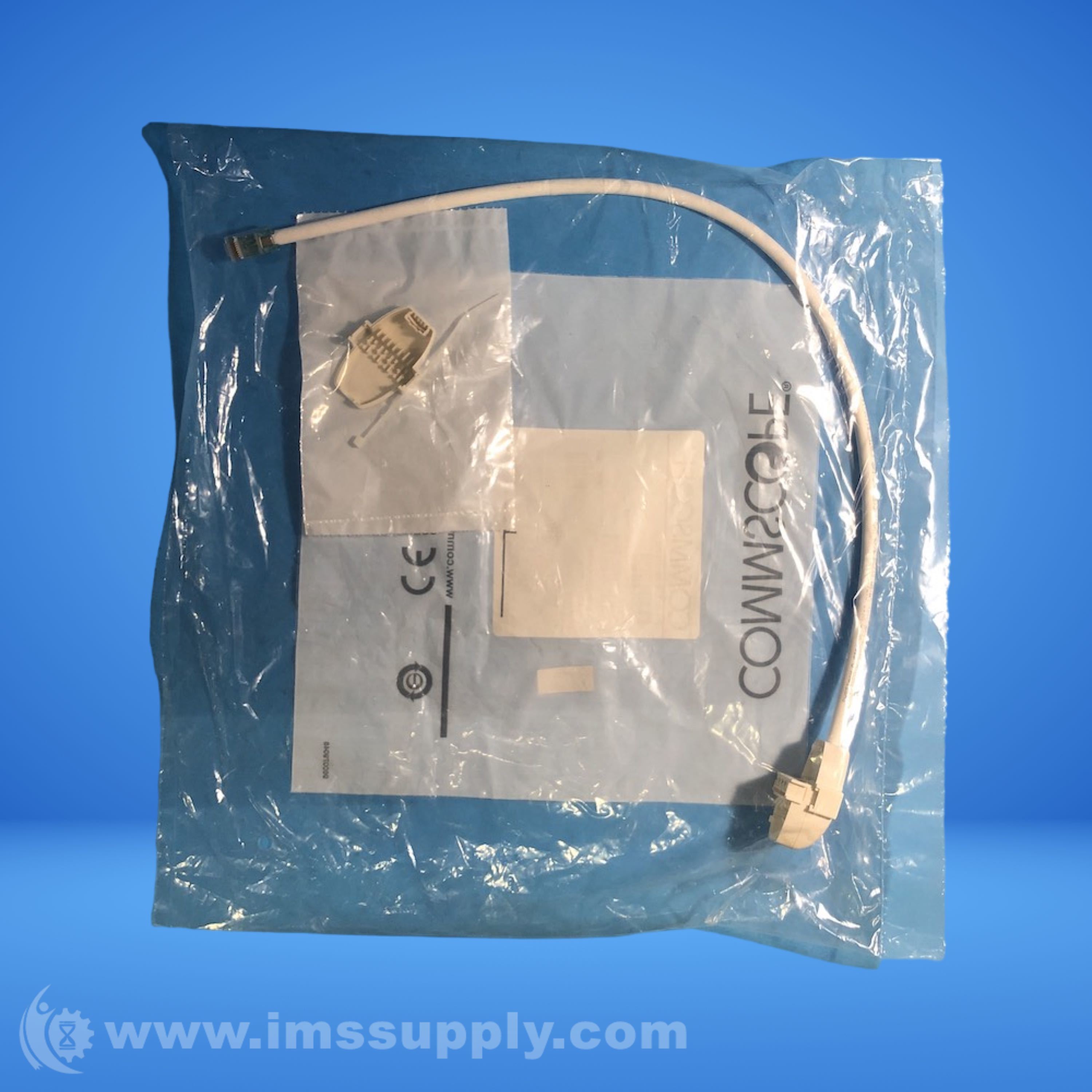 Comm Scope CCA-CAT6A-PLENUM CAT6A-Plenum-White-N018, 1.5FT, White - IMS ...