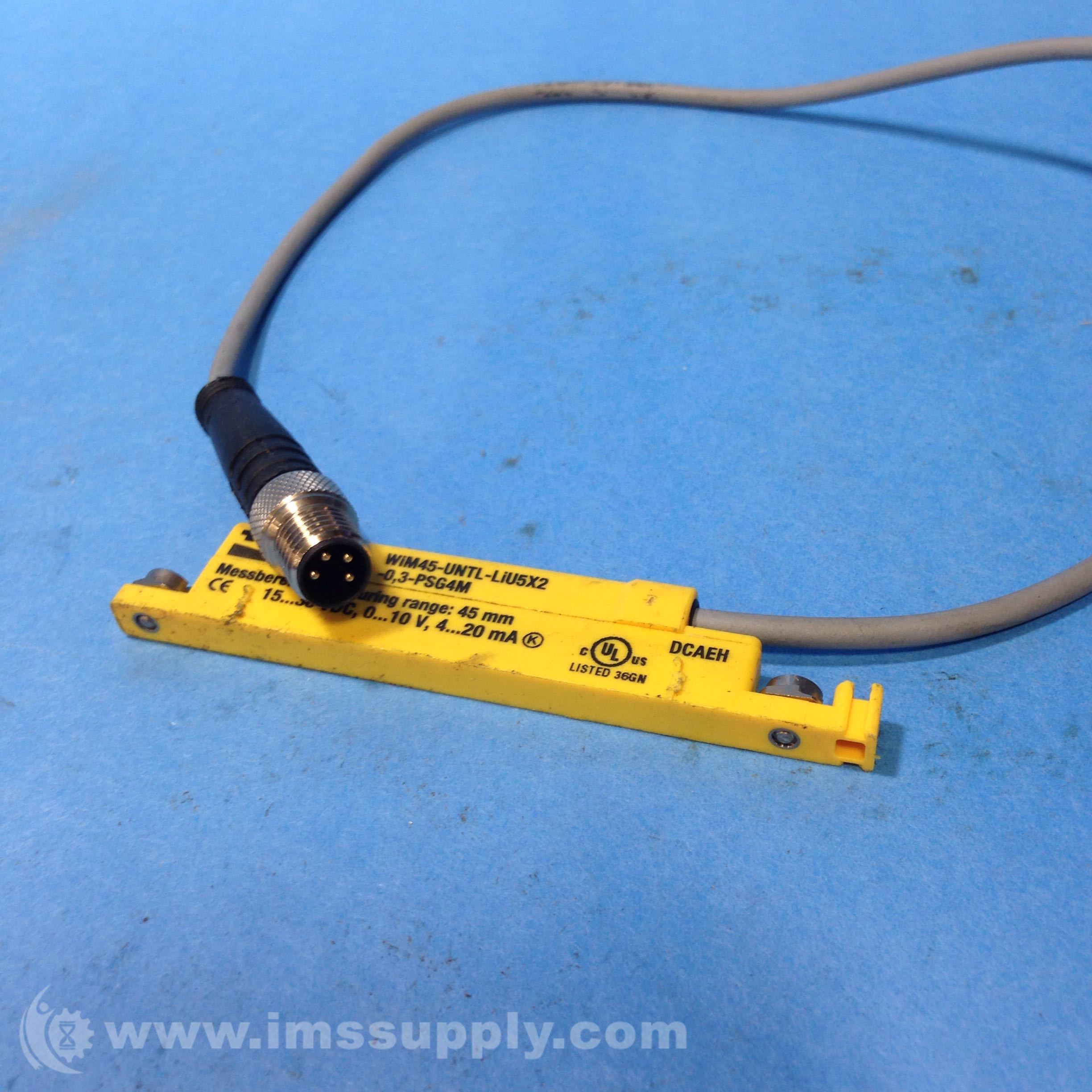 Turck WIM45UNTLLIU5X20.3MPSG4M Linear Position Sensor IMS Supply