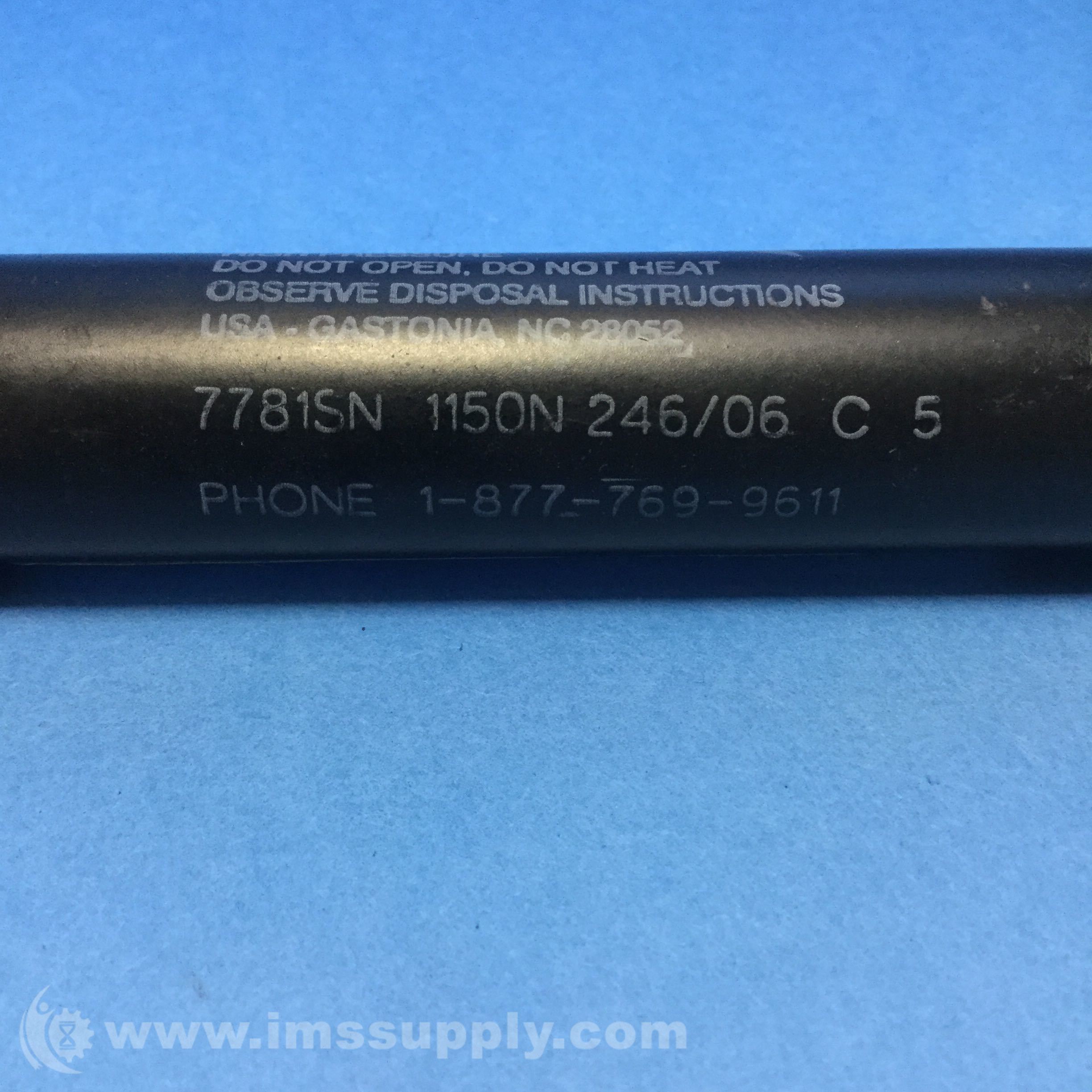 JWF Technologies 7781SN Gas Spring High Pressure 8 Stroke IMS Supply