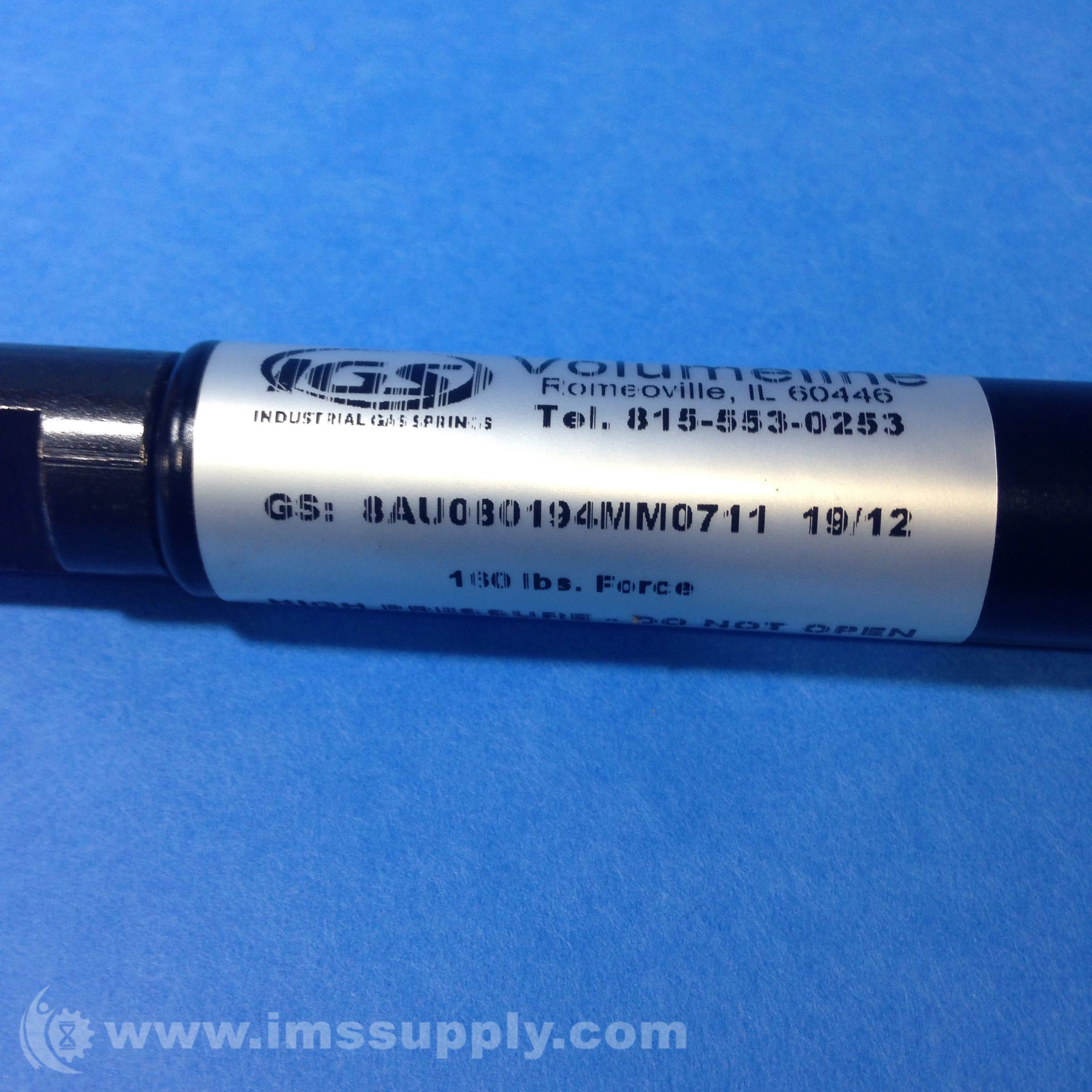 Industrial Gas Springs 8AU080194MM0711 Gas Spring IMS Supply