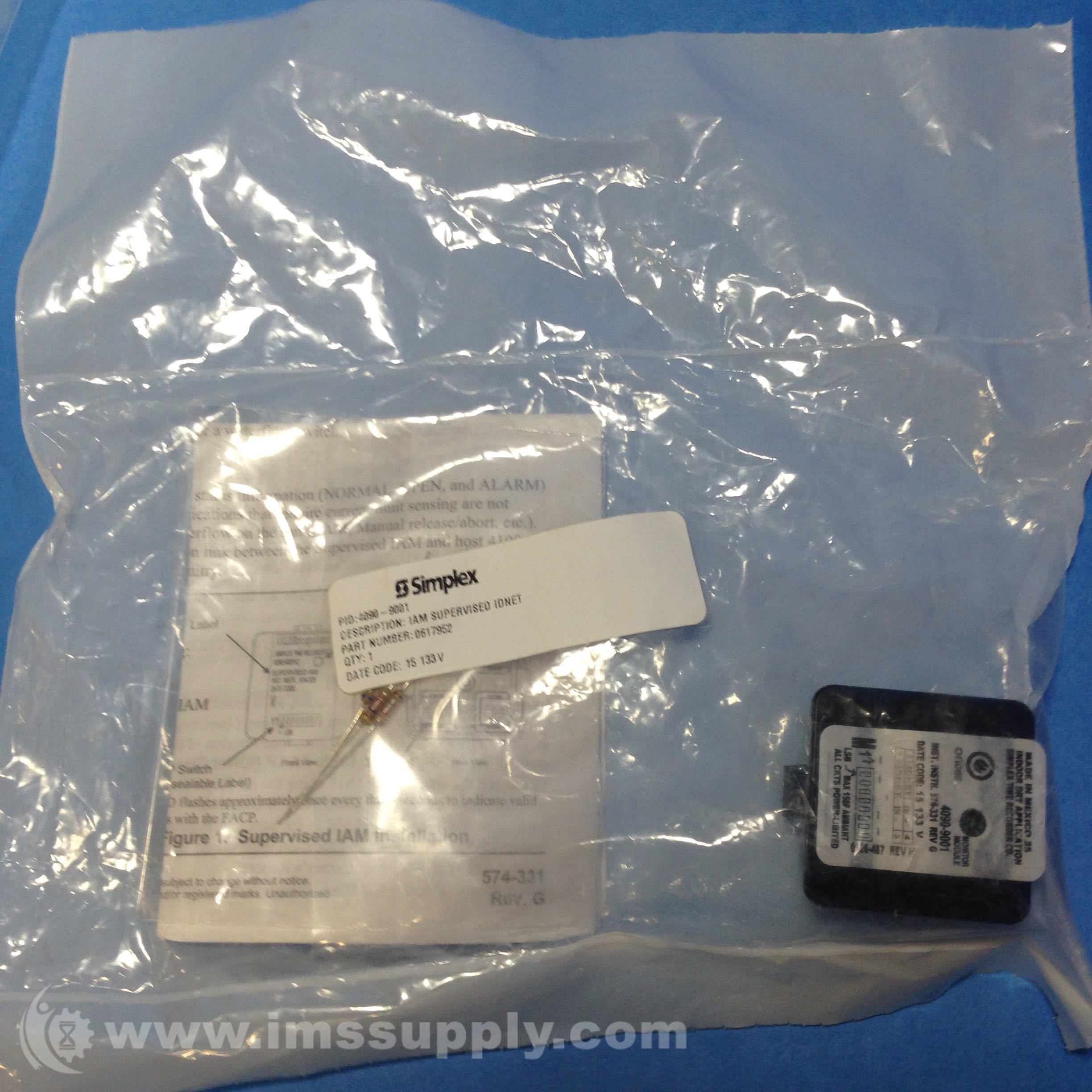 Simplex 4090-9001 Supervised Individual Addressable Module ...