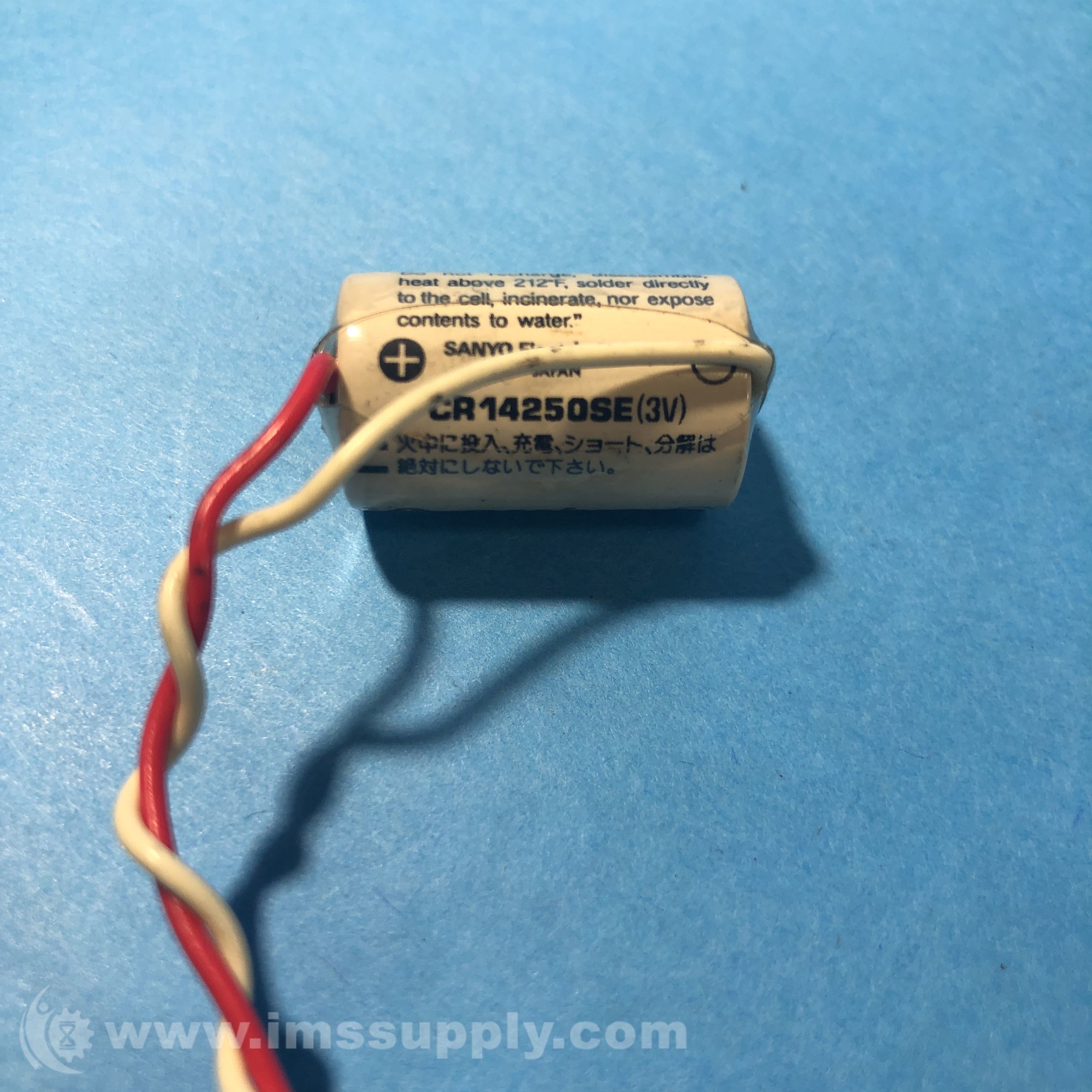 Sanyo CR14250SE 3V Lithium Battery - IMS Supply