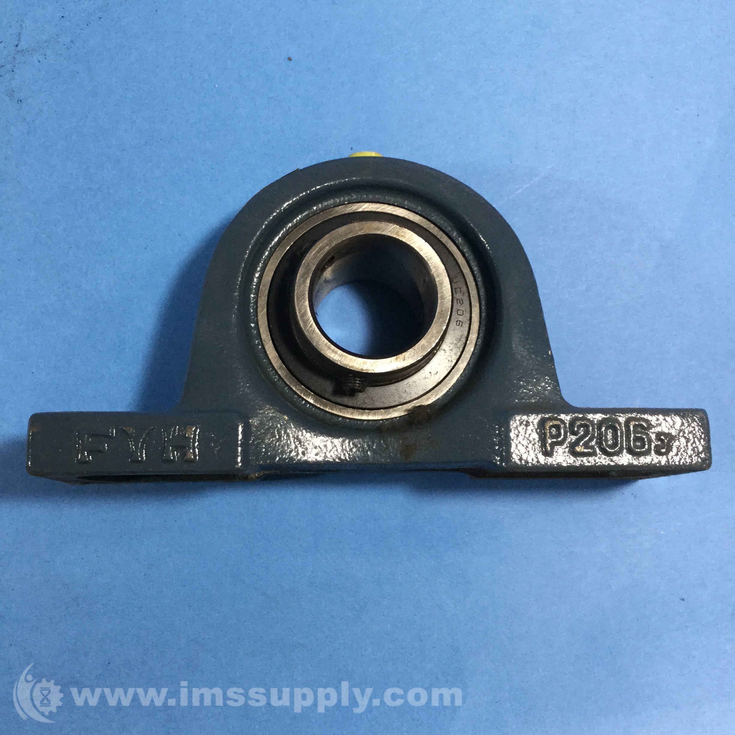 FYH, Inc. P206 Two Bolt Pillow Block with UC206 Bearing IMS Supply