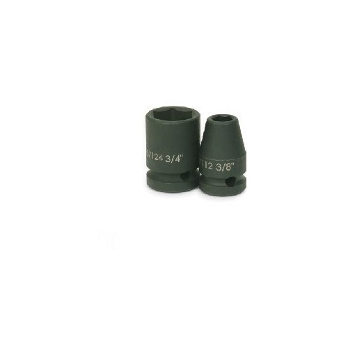 Snap-On Tools 37116 1/2 Drive Shallow Impact Sockets, 6 Point - IMS Supply