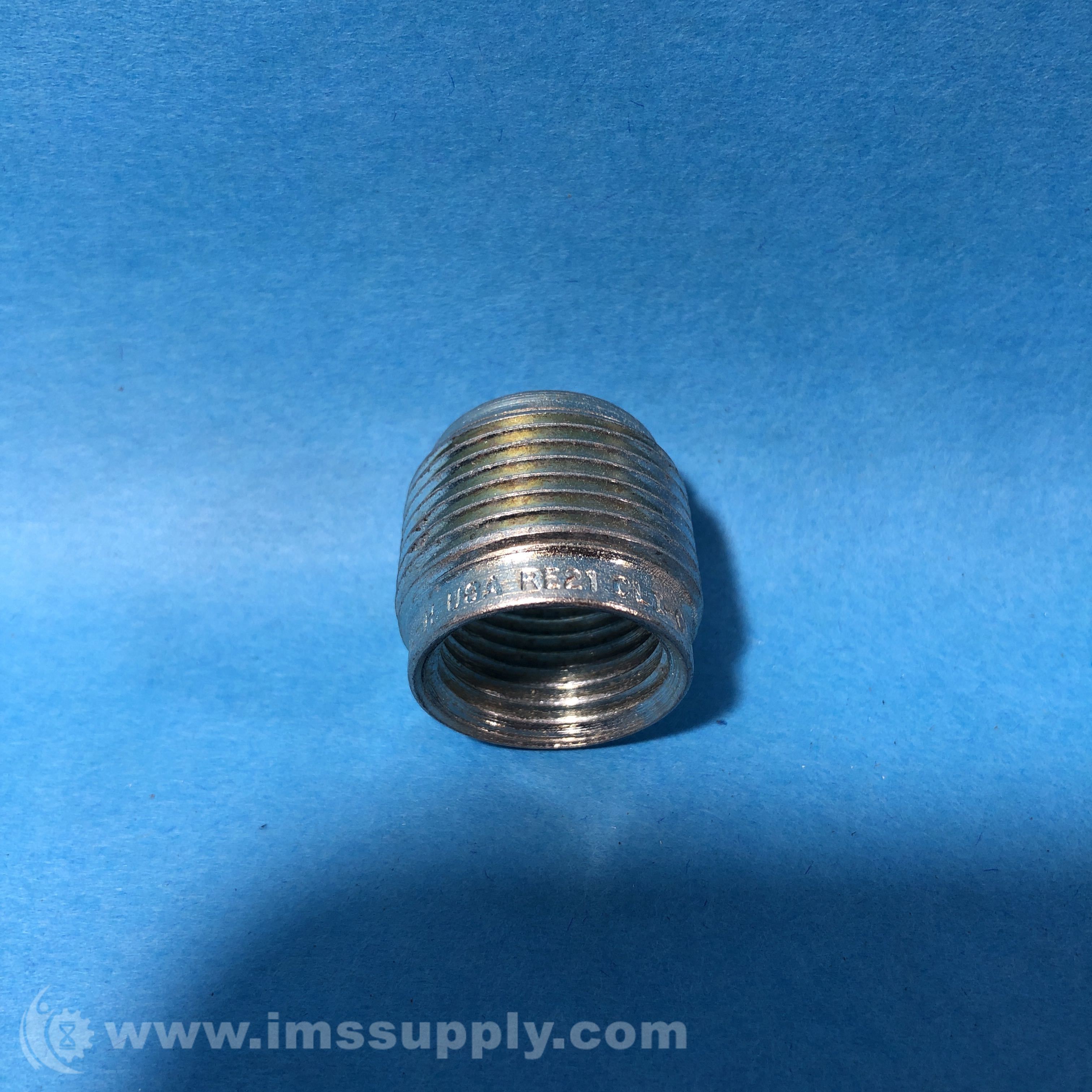 Crouse Hinds RE21 Threaded Throat Reducing Bushing - IMS Supply