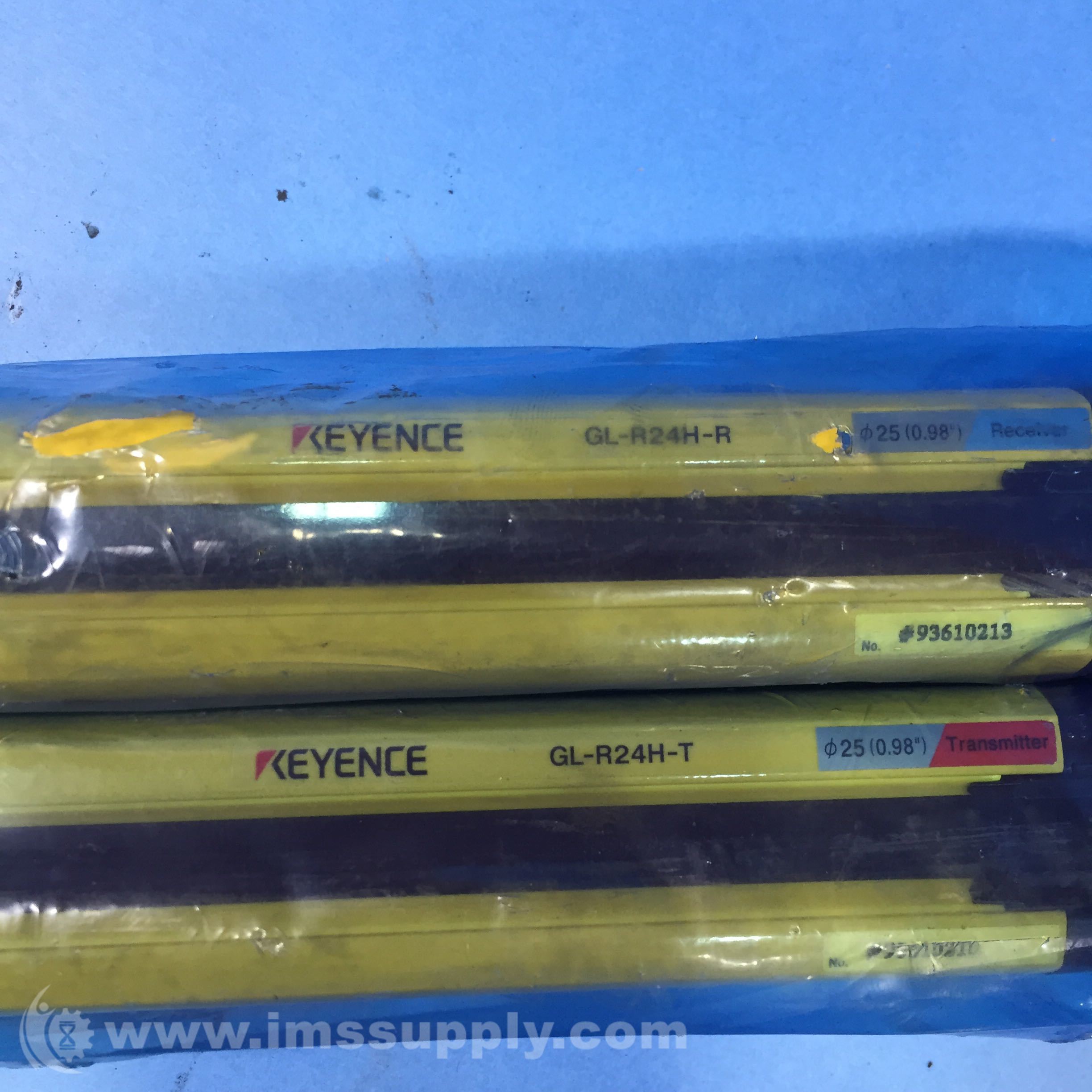 Keyence GL-R24H Set of 2 Receiver/Transmitter Light Curtains - IMS Supply