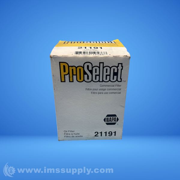 Napa 21191 ProSelect Commercial Oil Filter - IMS Supply