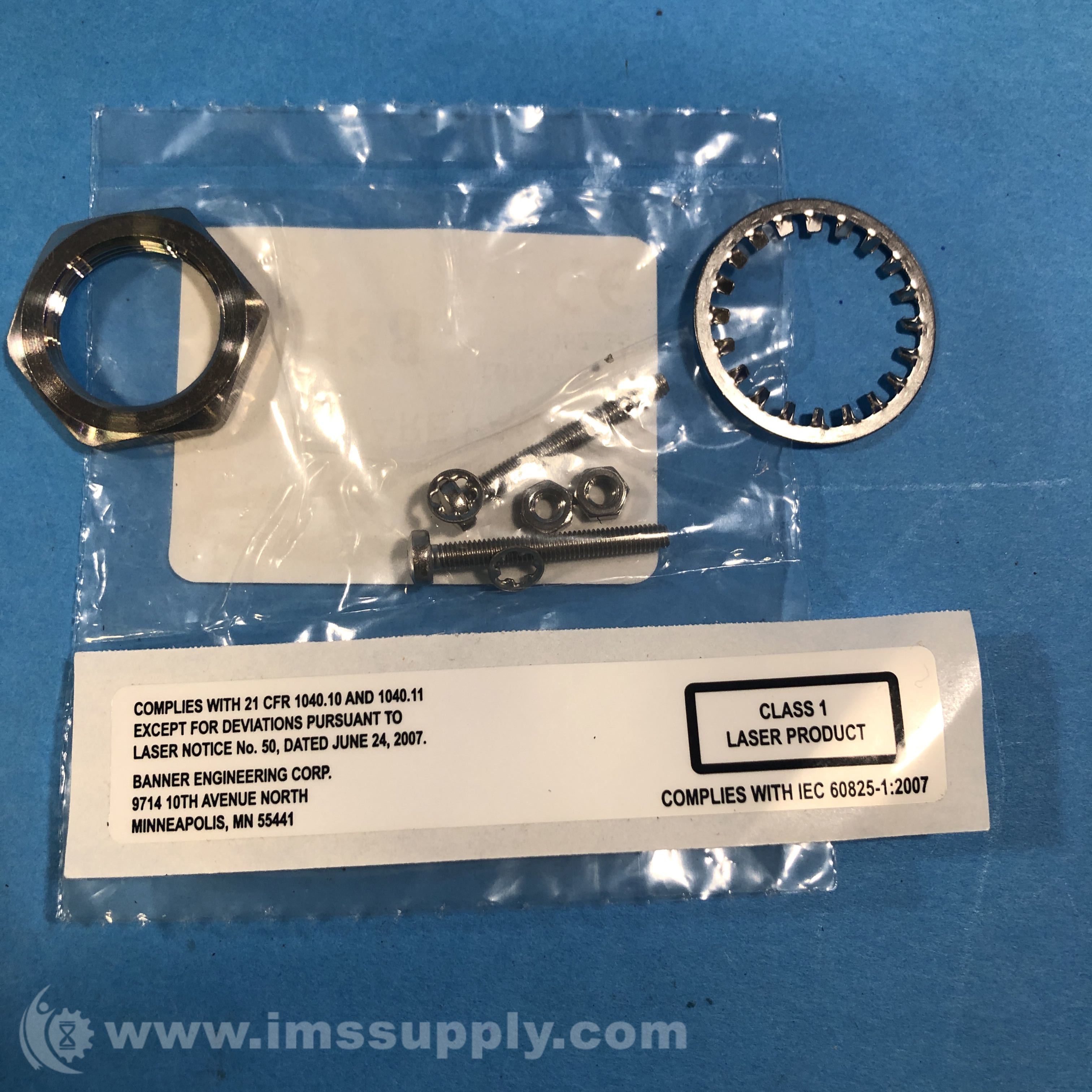 Banner Engineering 184135 Hardware Packet Assembly Q4X Kit of 3 IMS