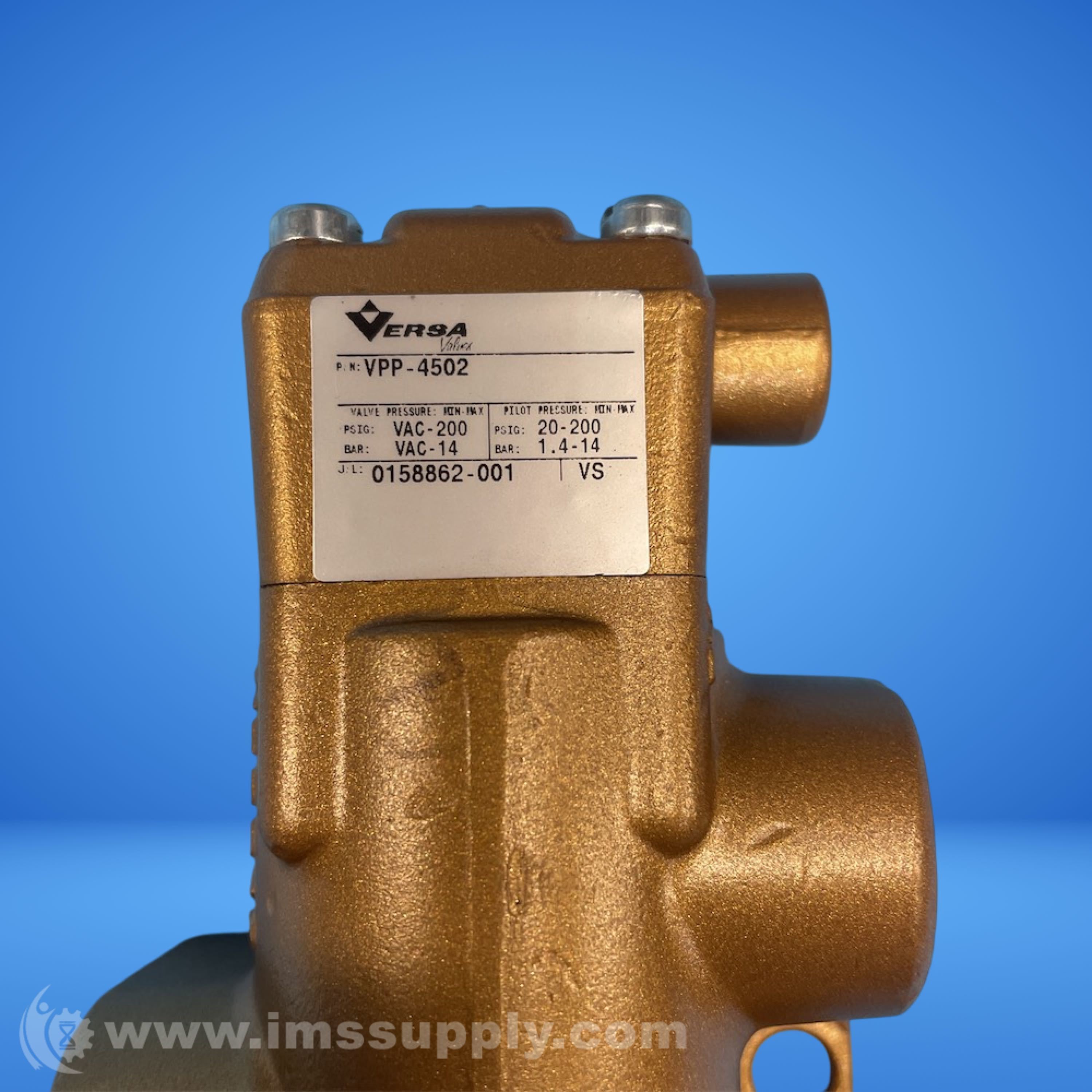 Versa VPP-4502 Pneumatic Pilot Valve - IMS Supply