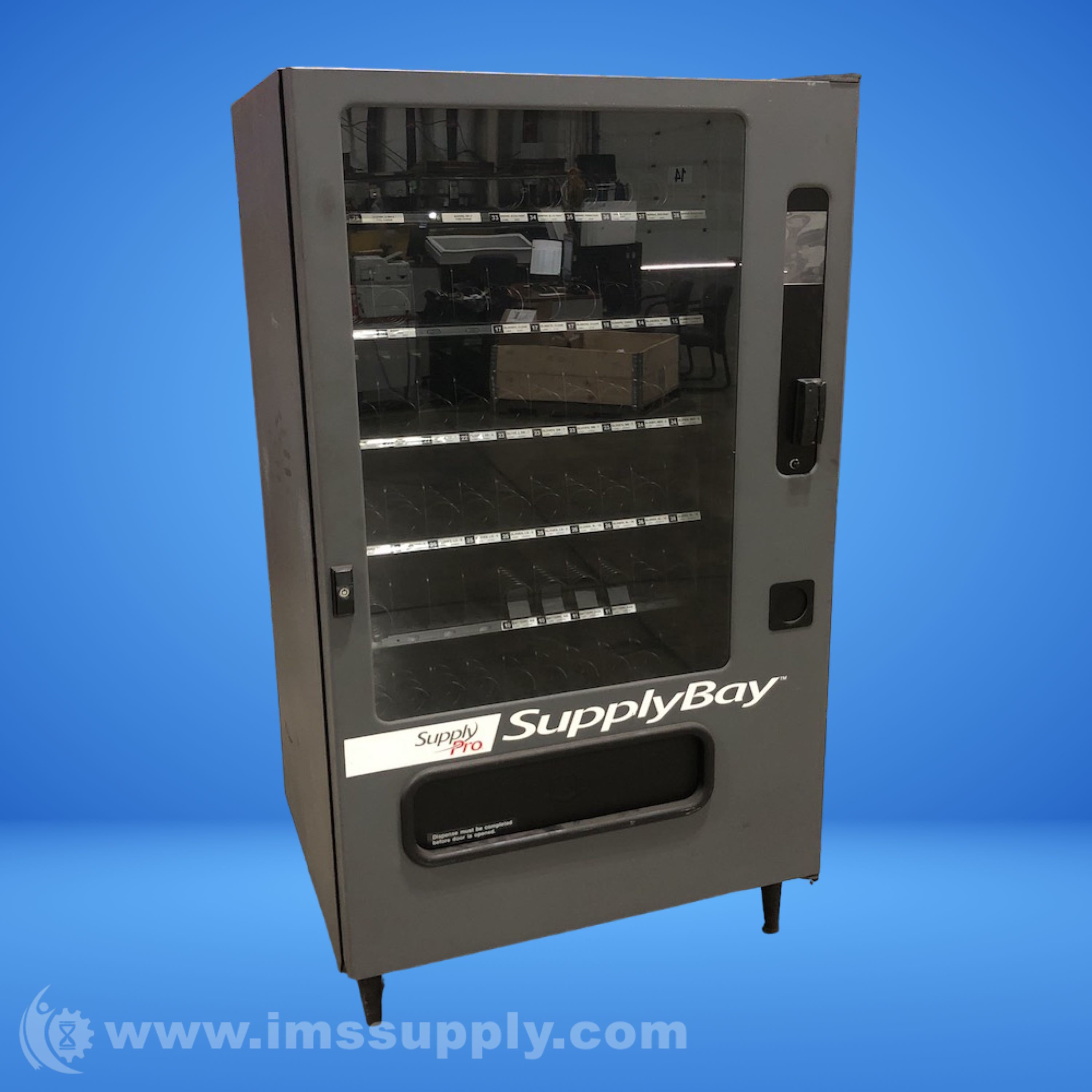 SupplyPro, Inc. Supply Bay Vending Machine 6 Trays 120VAC 2.5A 60 - IMS ...