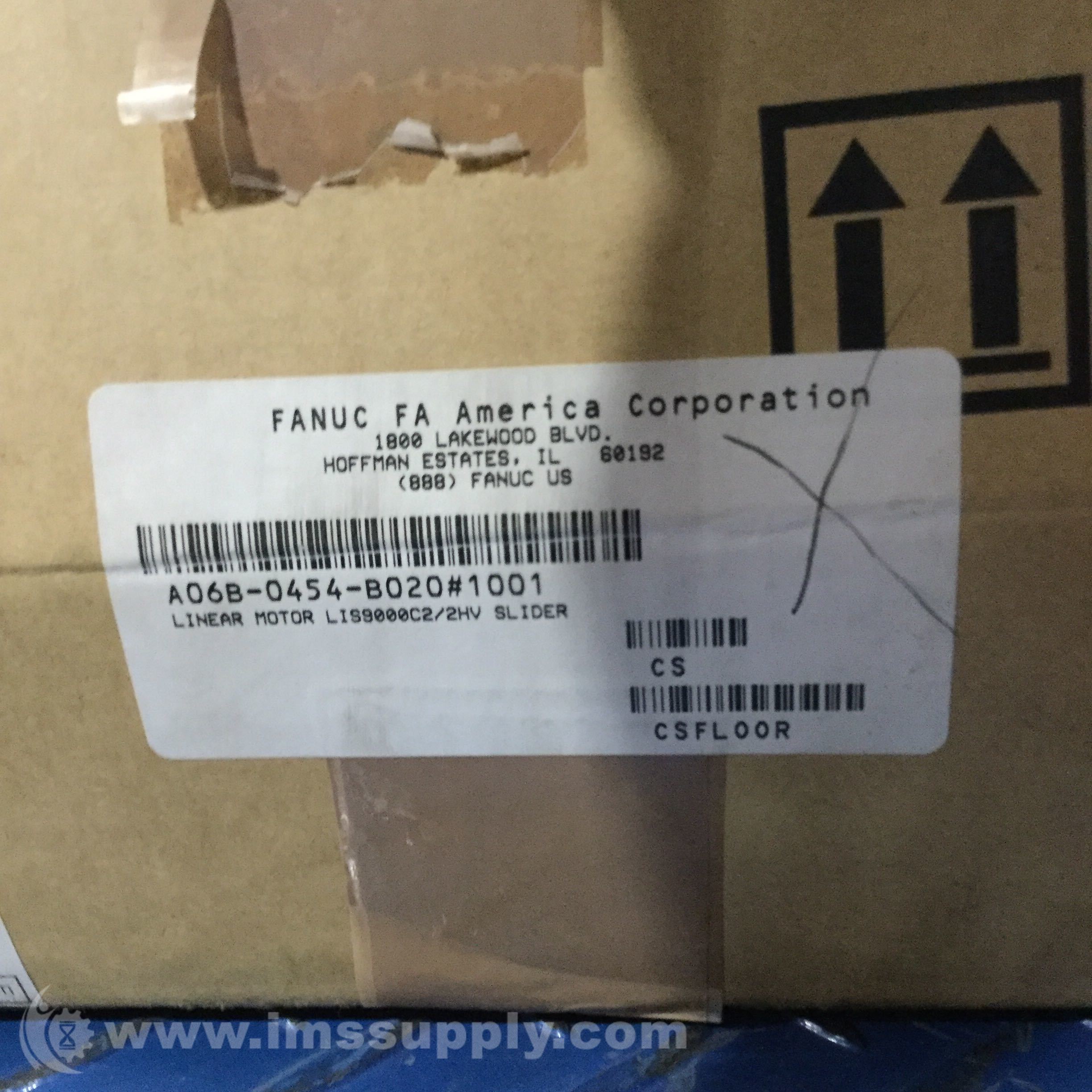 Fanuc A06B-0454-B020#1001 Linear Motor Magnet Plate - IMS Supply