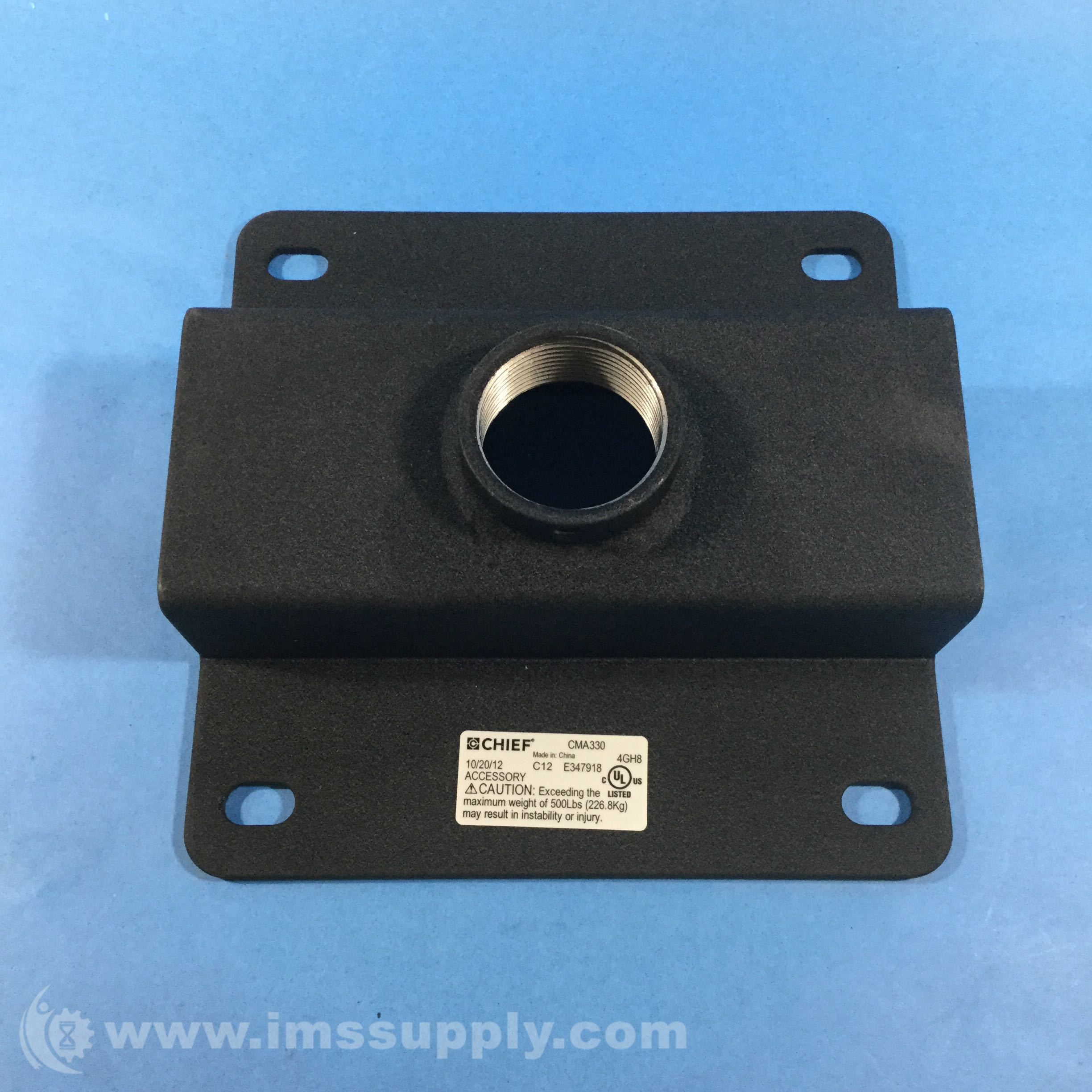 Chief CMA330 8 x 8 Offset Ceiling Plate - IMS Supply