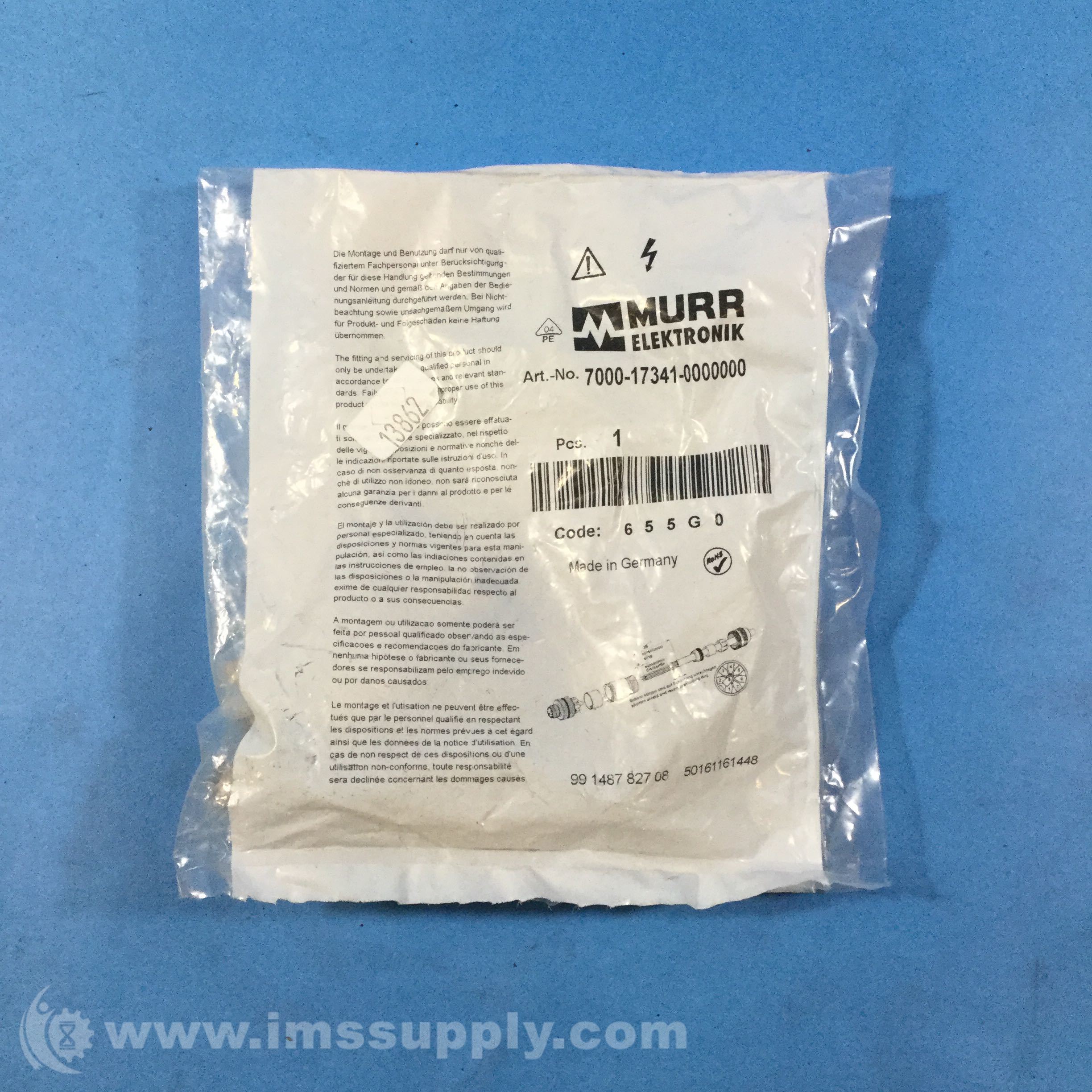 Murrelektronik 7000-17341-0000000 Field Wireable Connector - IMS Supply