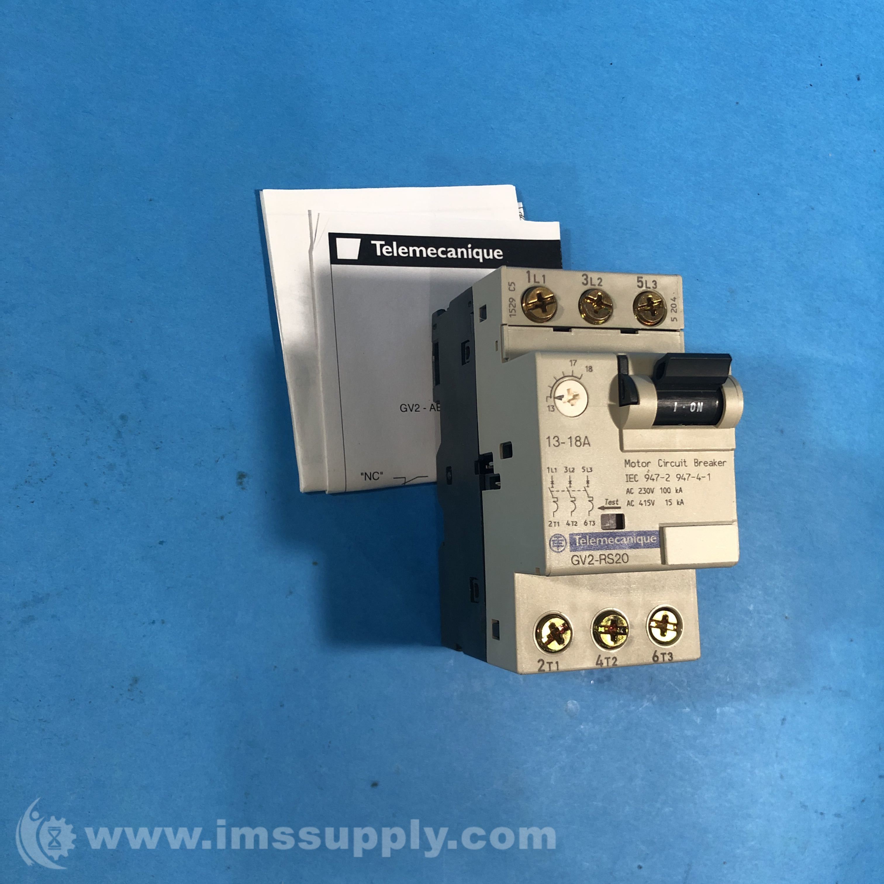 Schneider GV2 RS20 Motor Circuit Breaker - IMS Supply