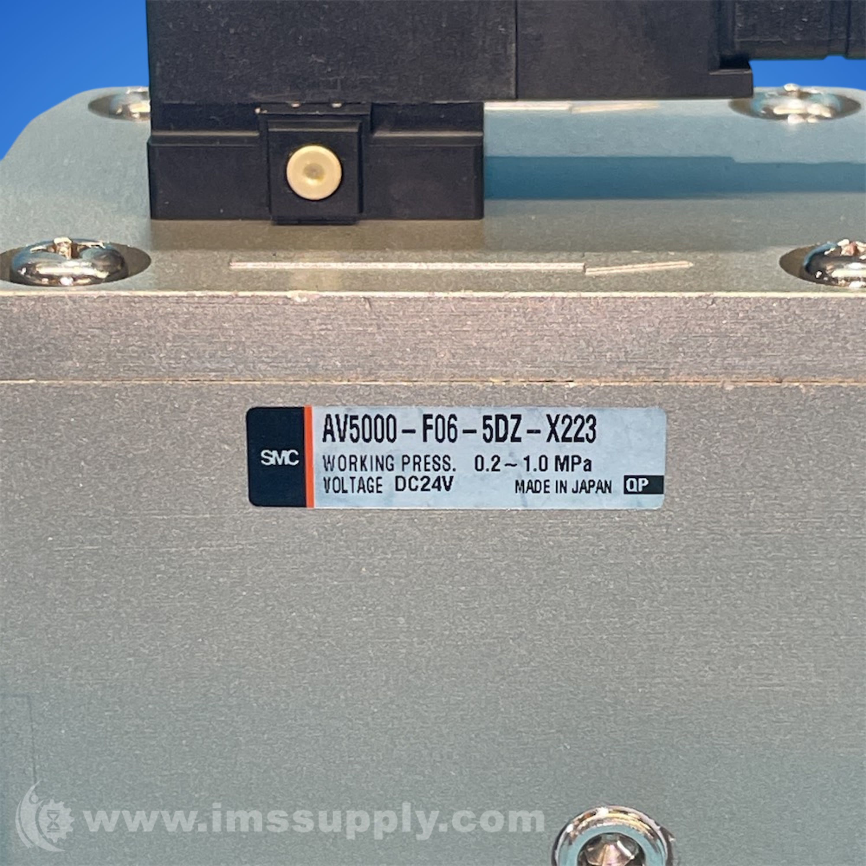 SMC AV5000-F06-5DZ-X223 Valve - IMS Supply