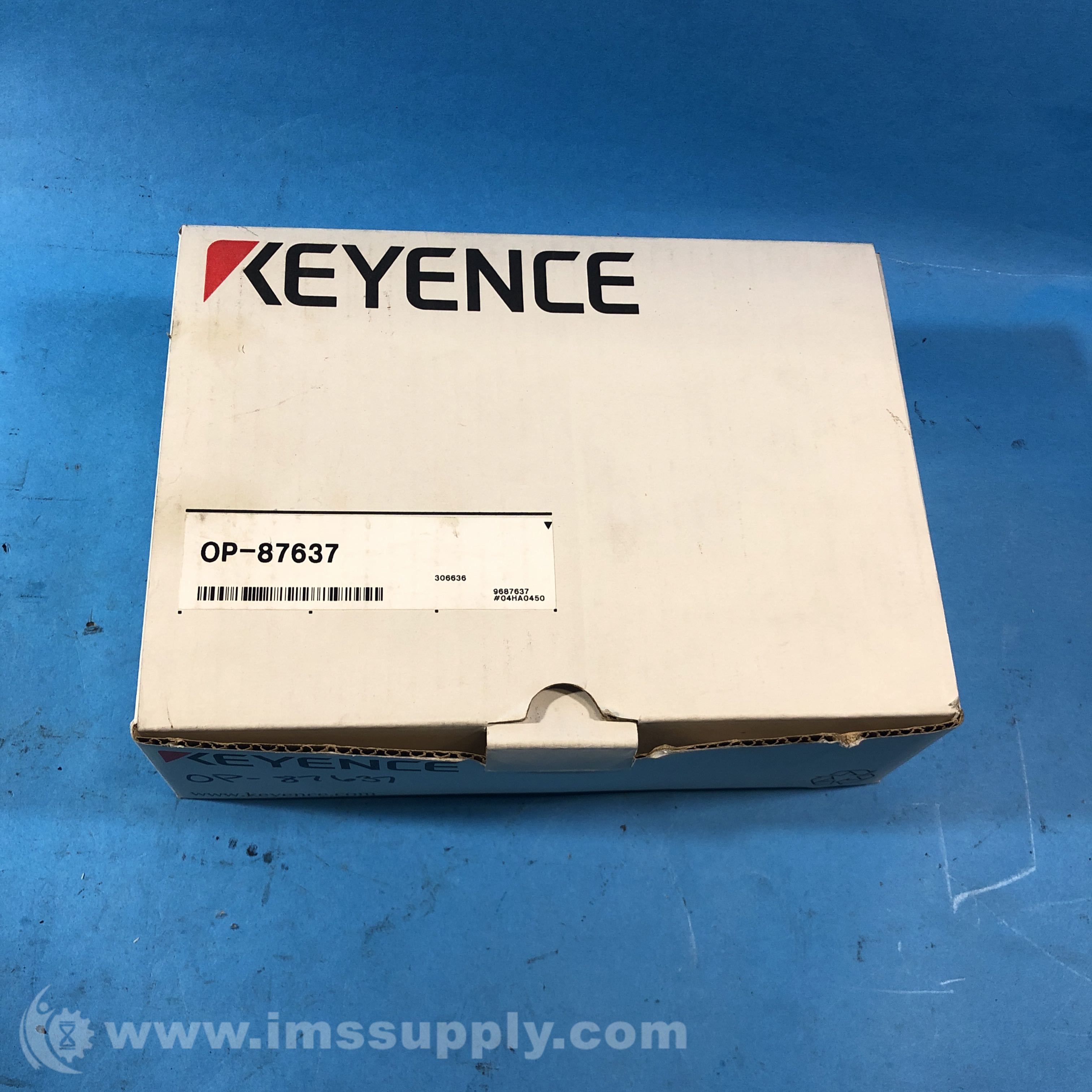 Keyence OP87637 Connector Cable M12, Straight, 10 m IMS Supply