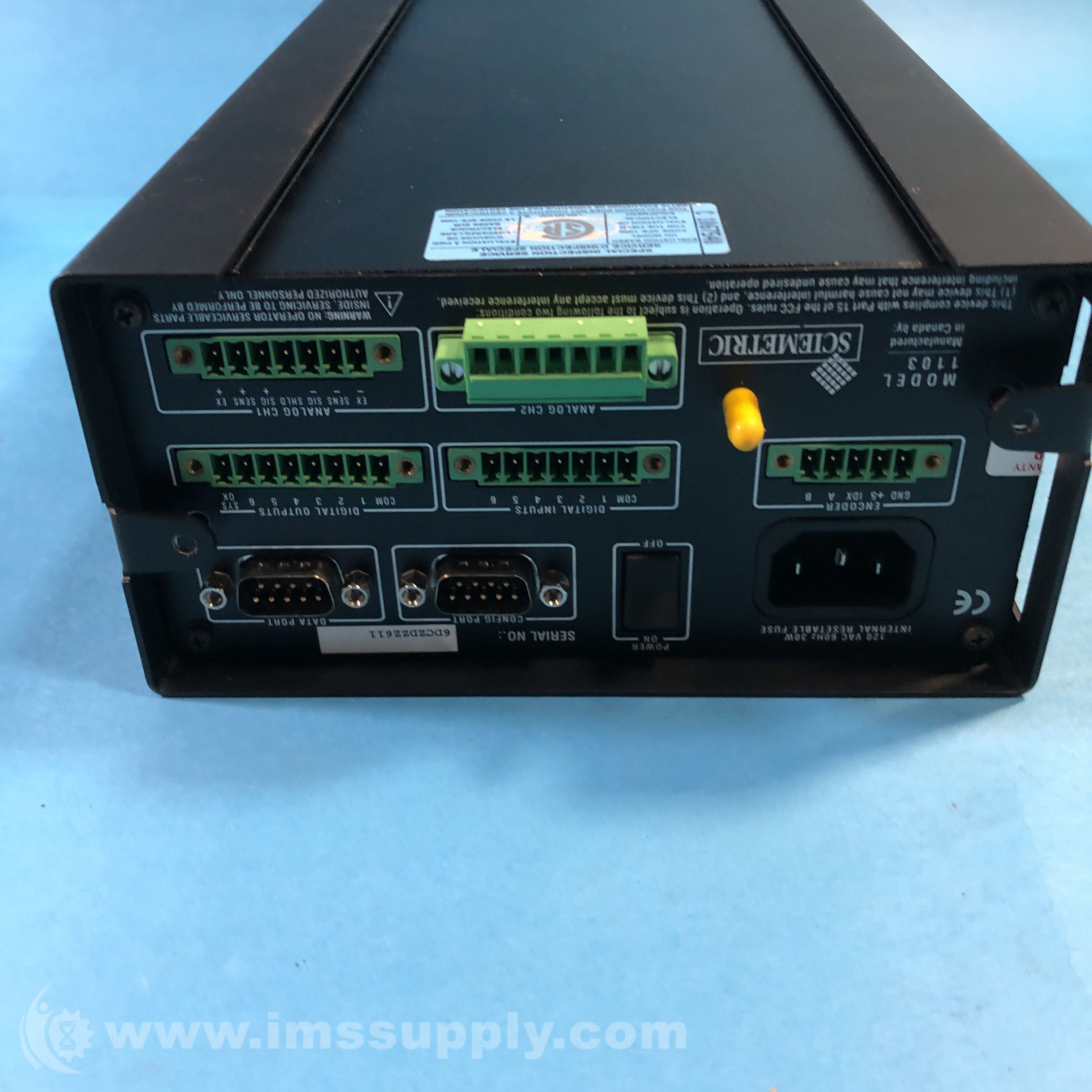 Sciemetric 1103 Panel Meter - IMS Supply