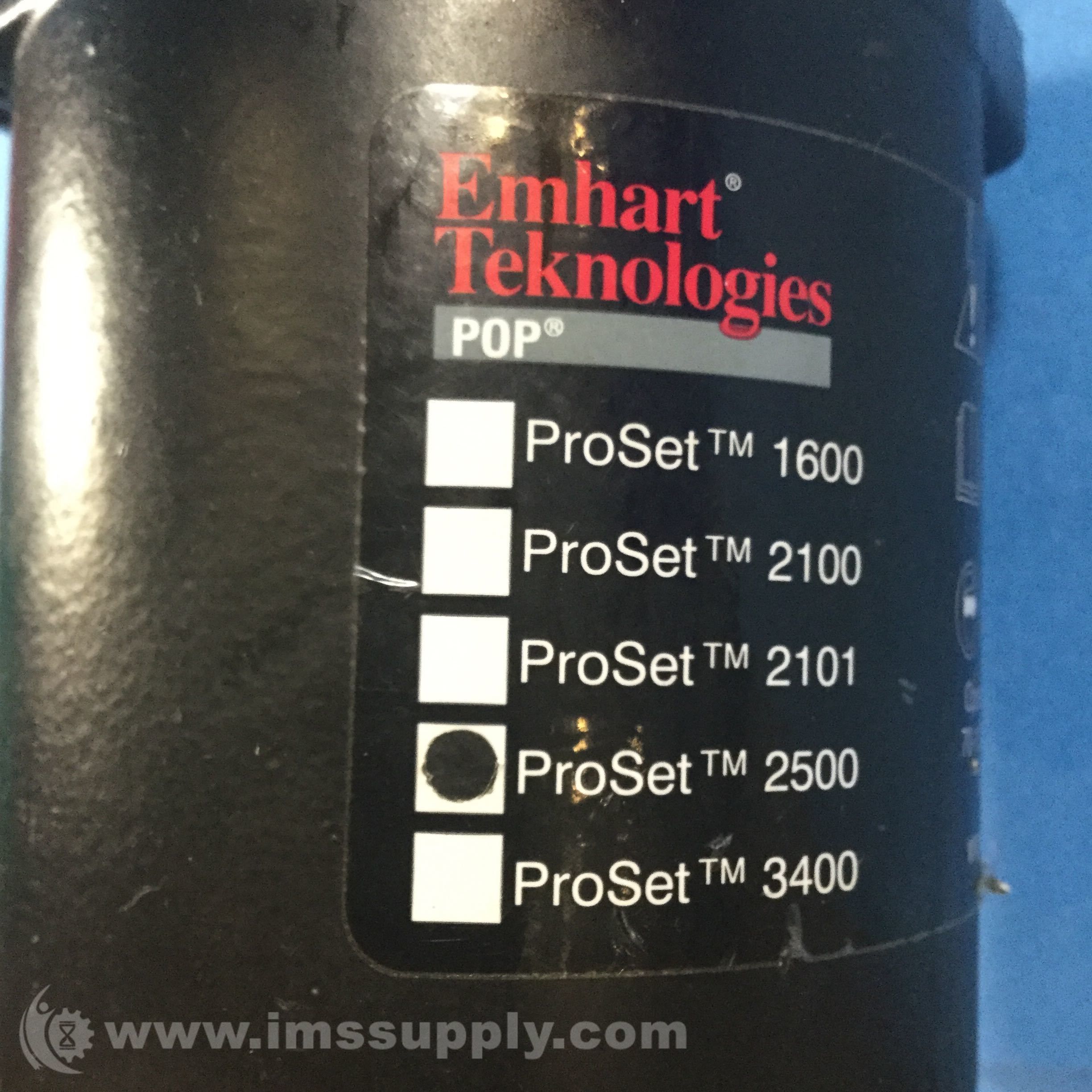 Emhart PROSET2500 Pop Rivet Power Tool IMS Supply
