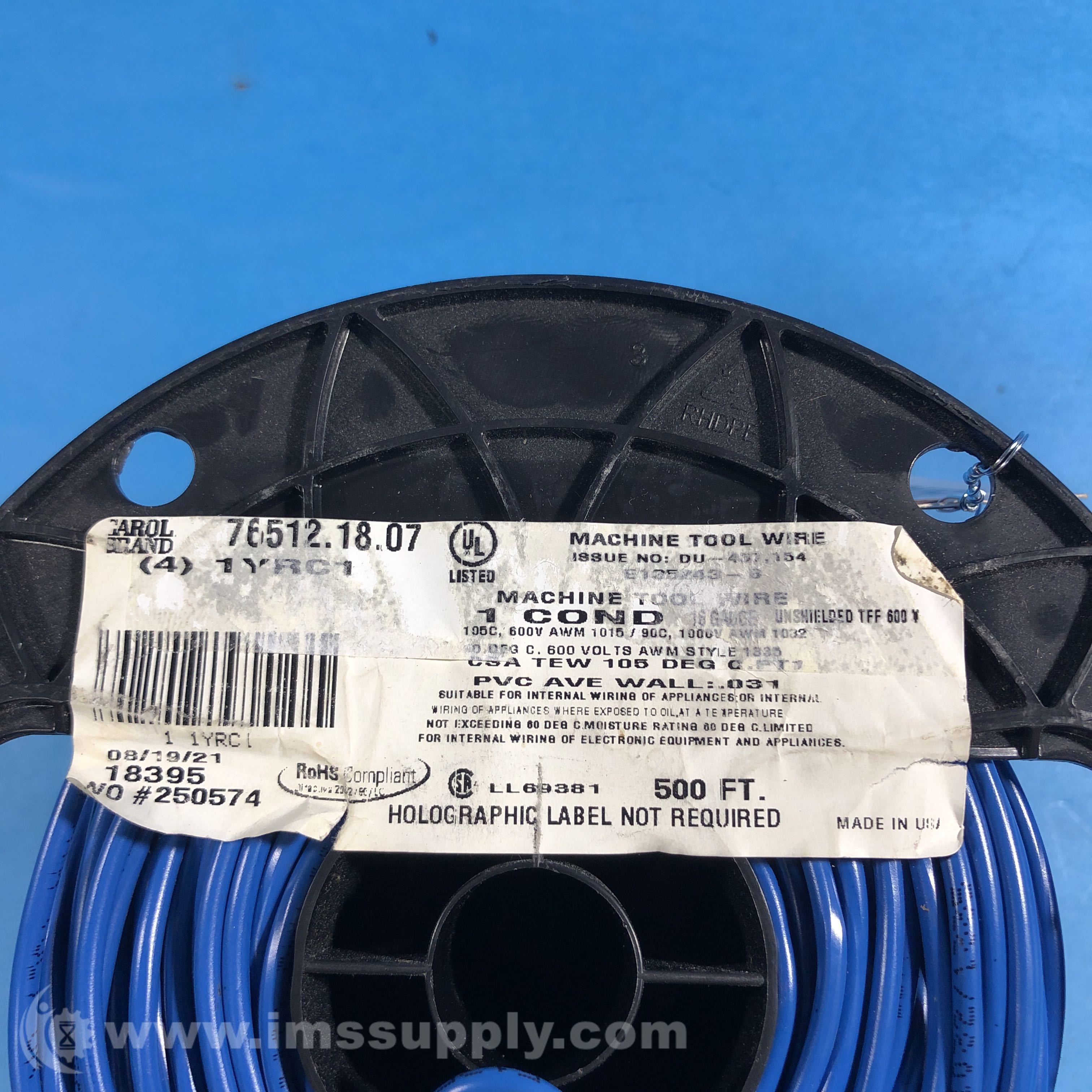 Carol Cable E1252438 IMS Supply